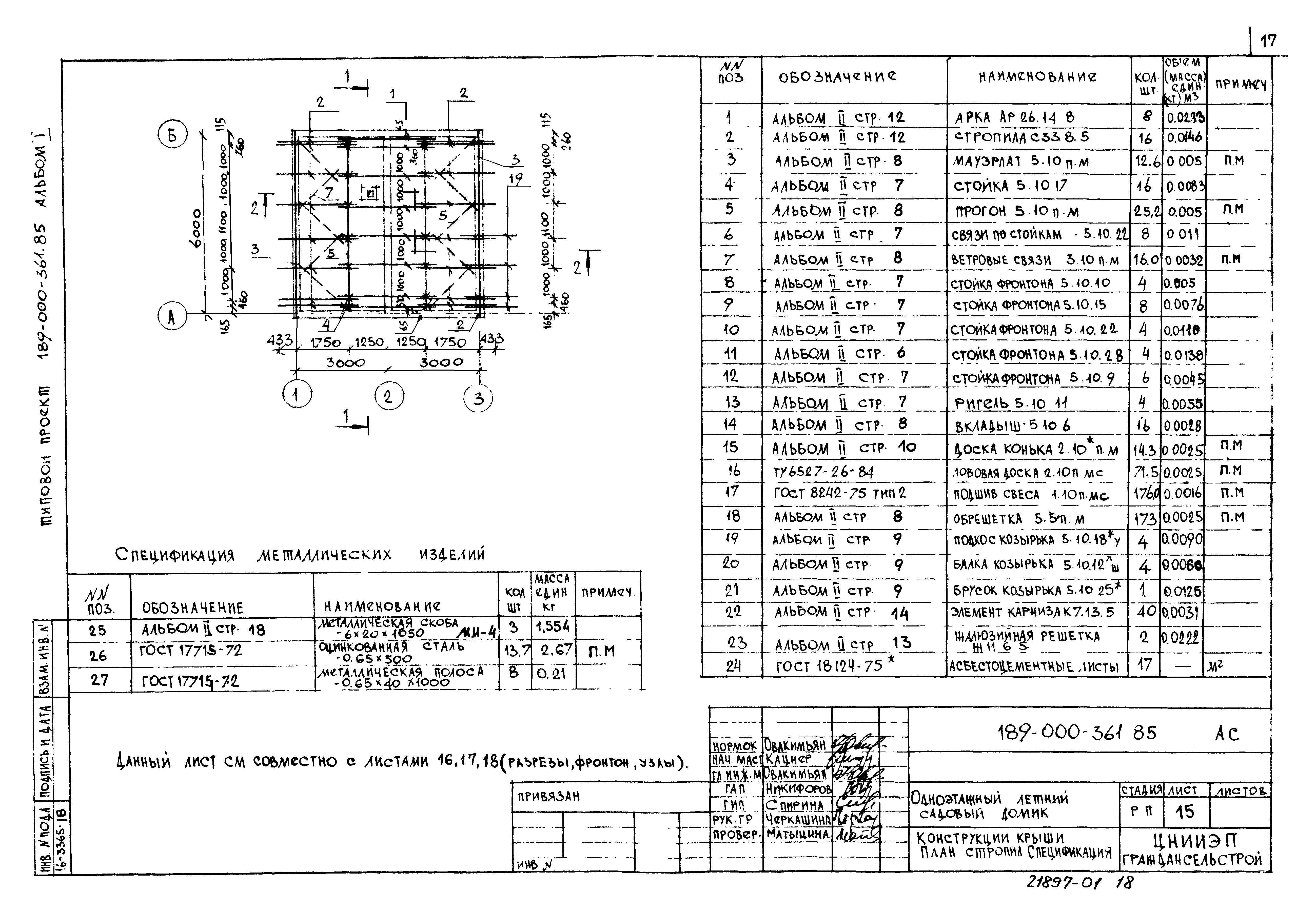 Типовой проект 189-000-361.85