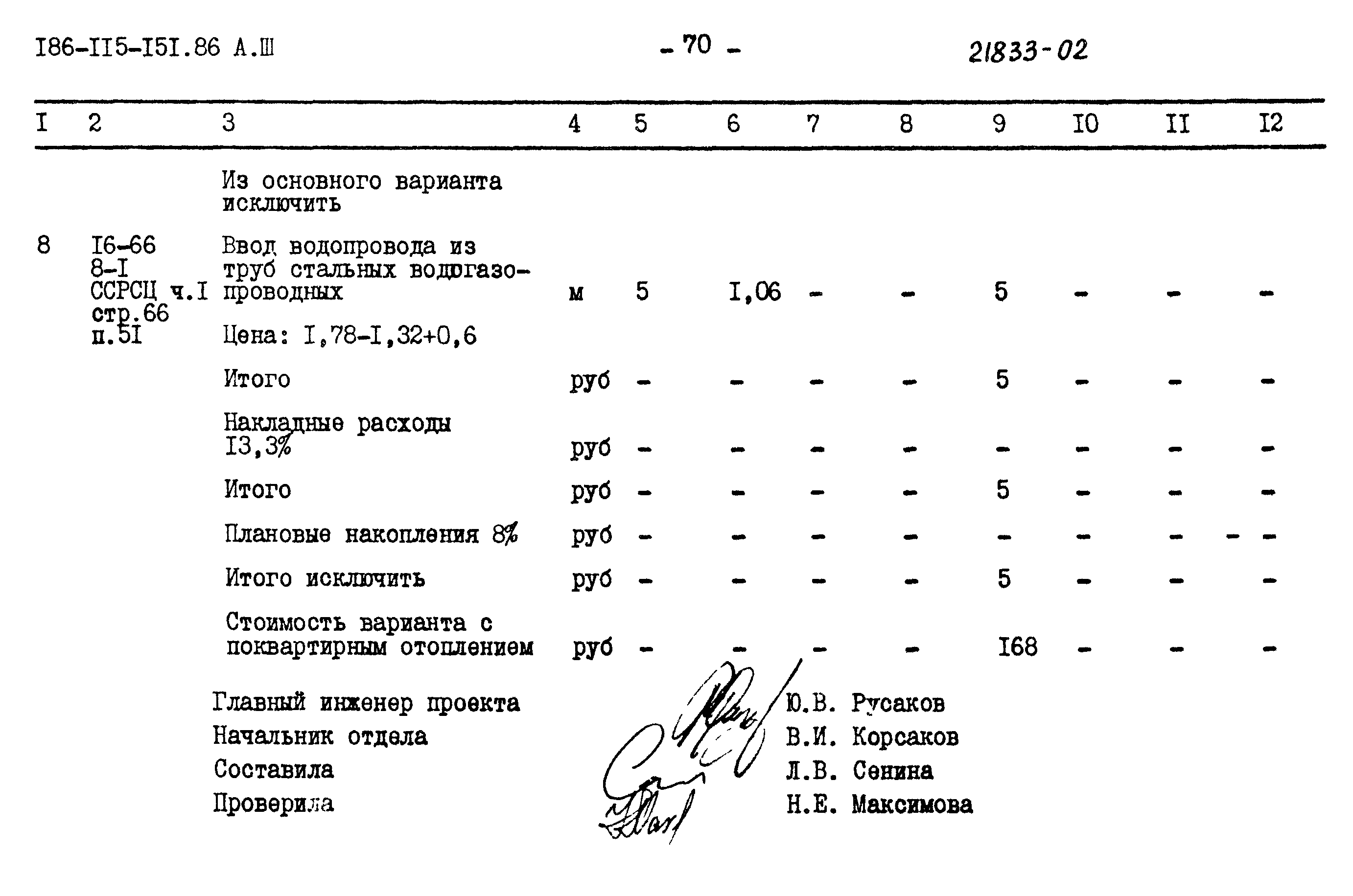 Типовой проект 186-115-151.86