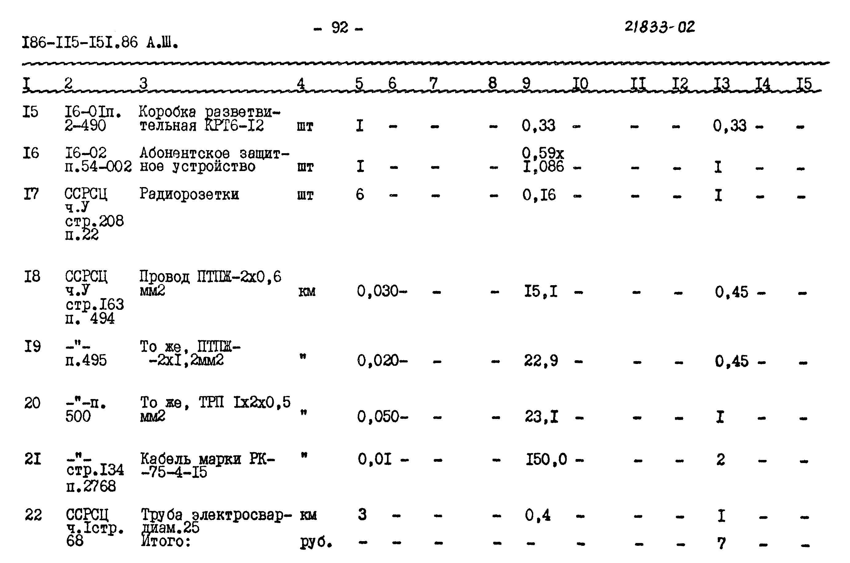 Типовой проект 186-115-151.86