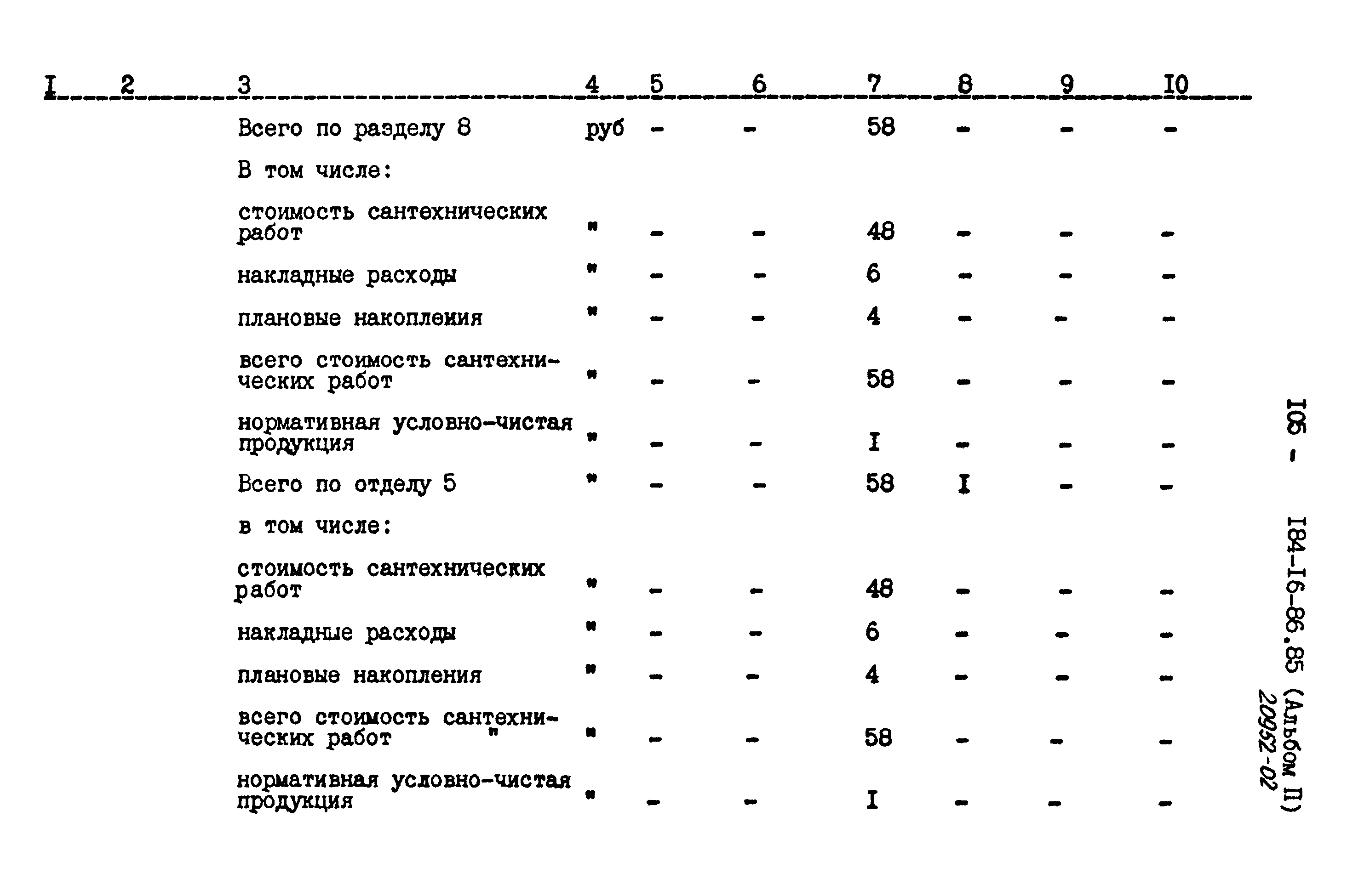 Типовой проект 184-16-86.85