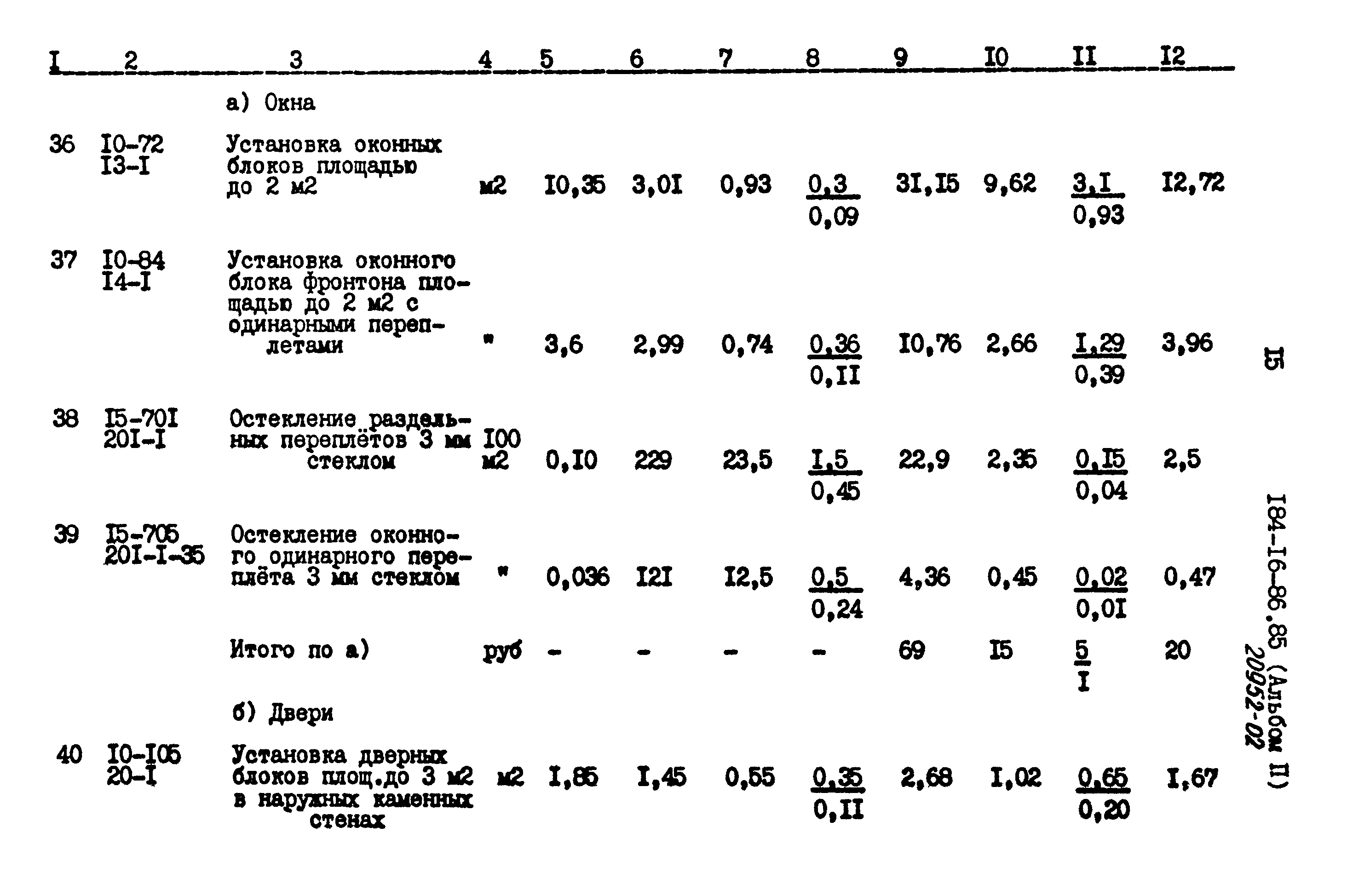 Типовой проект 184-16-86.85