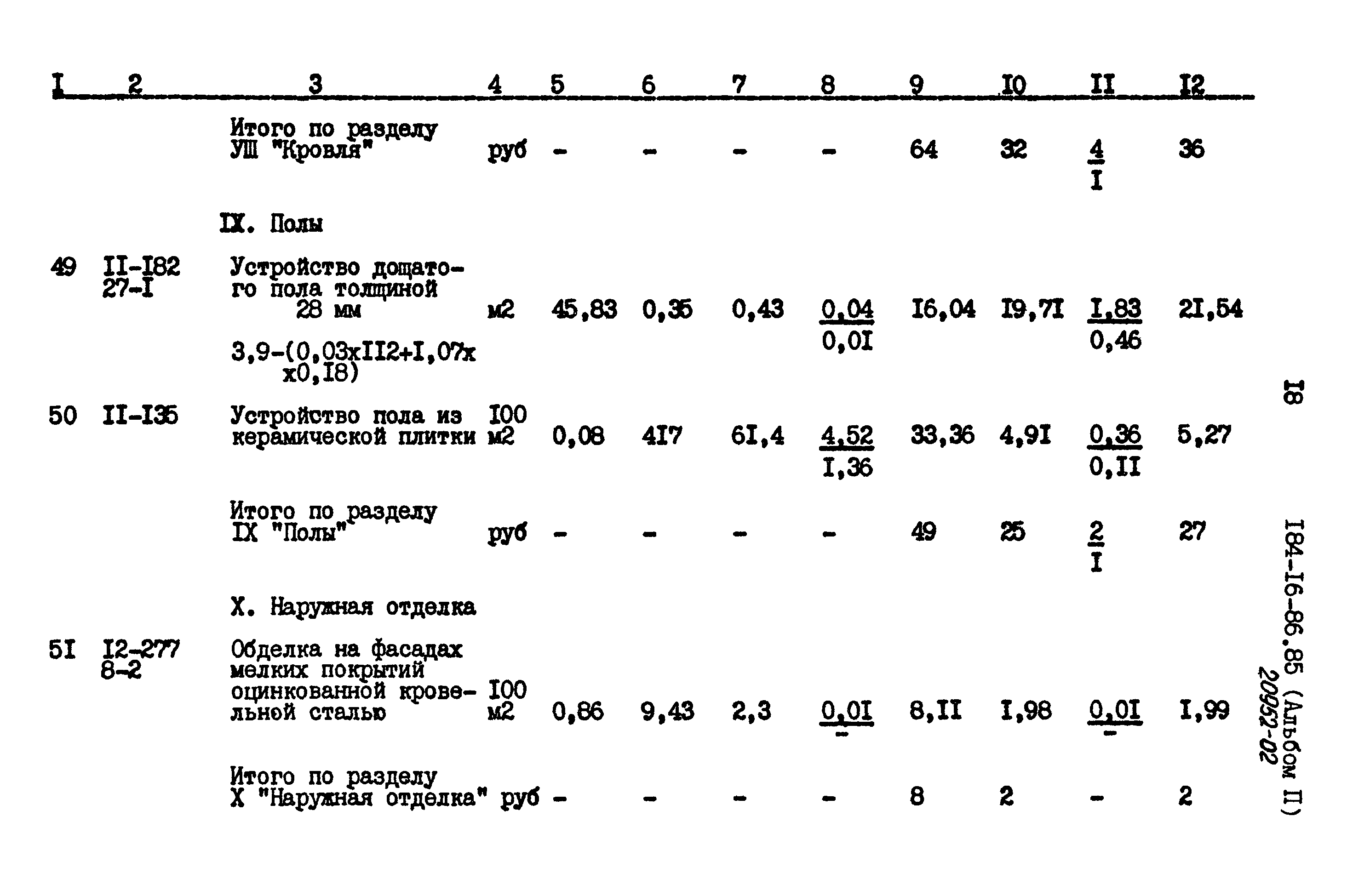 Типовой проект 184-16-86.85