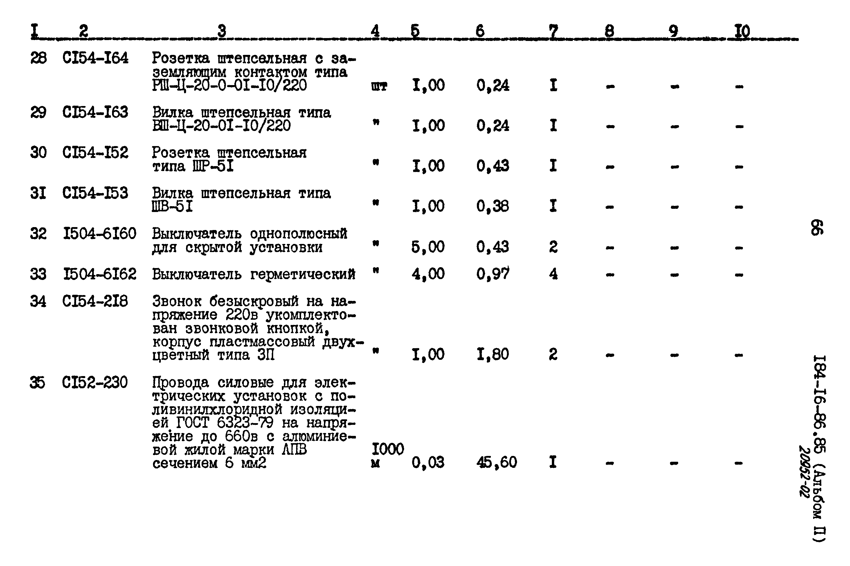 Типовой проект 184-16-86.85