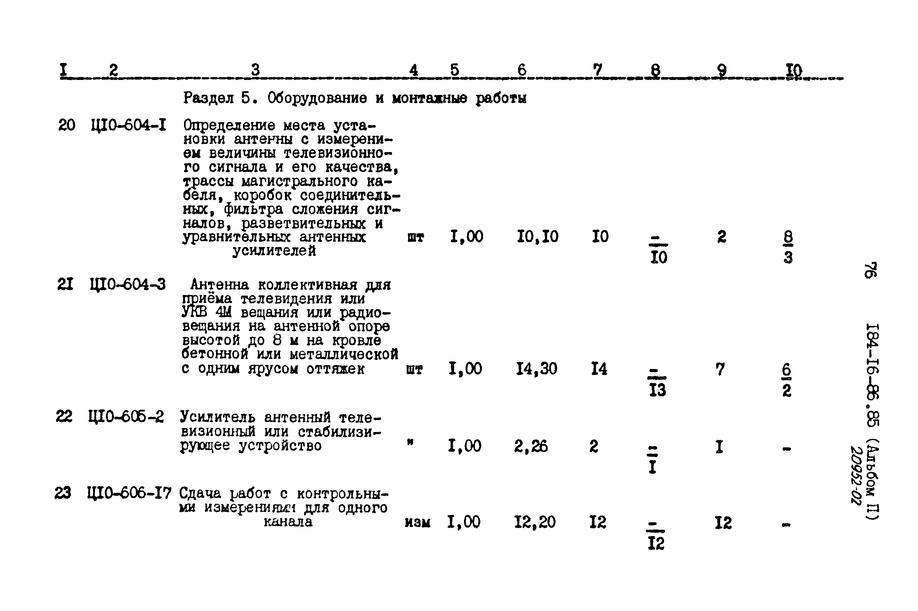 Типовой проект 184-16-86.85