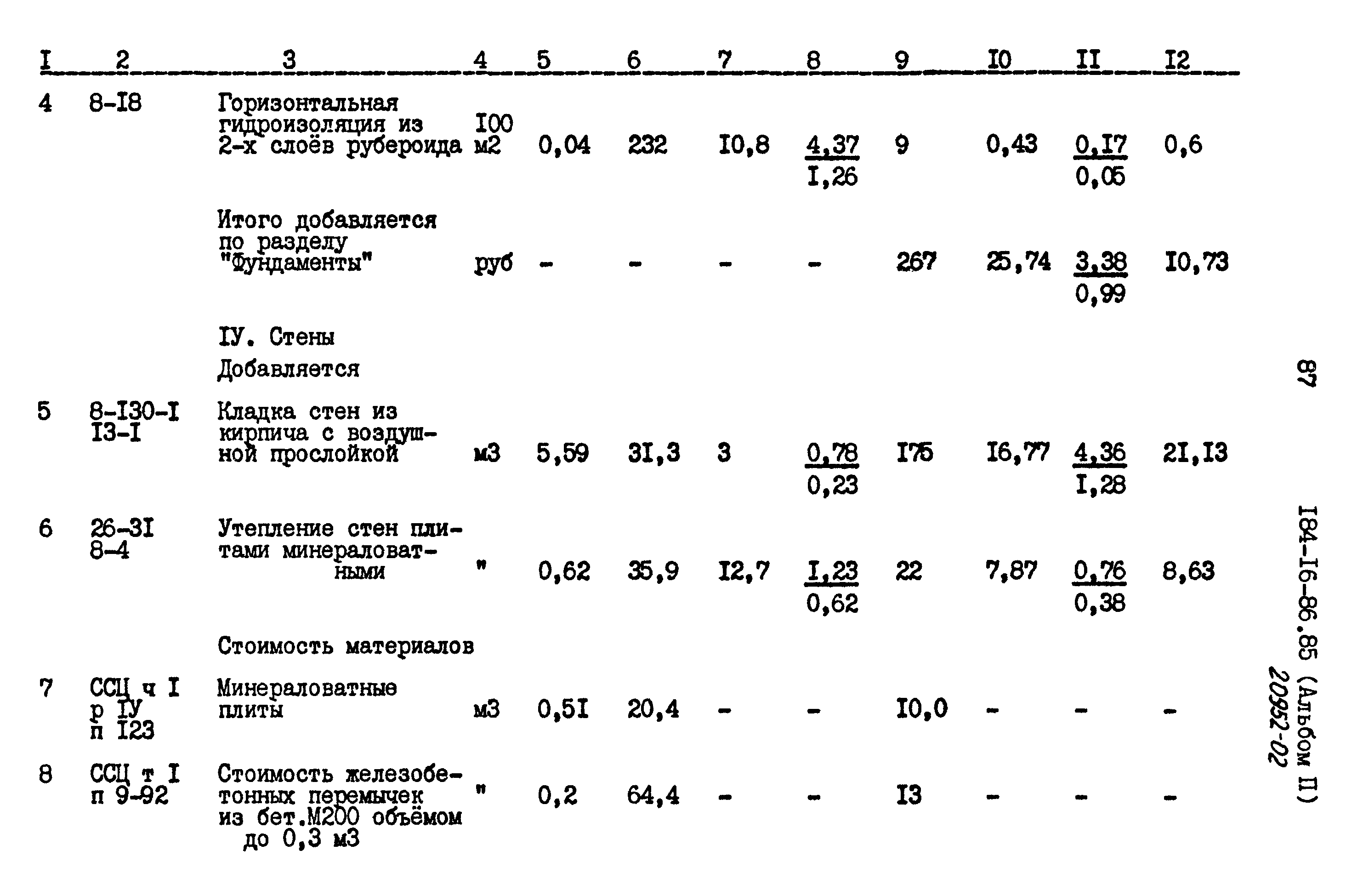 Типовой проект 184-16-86.85