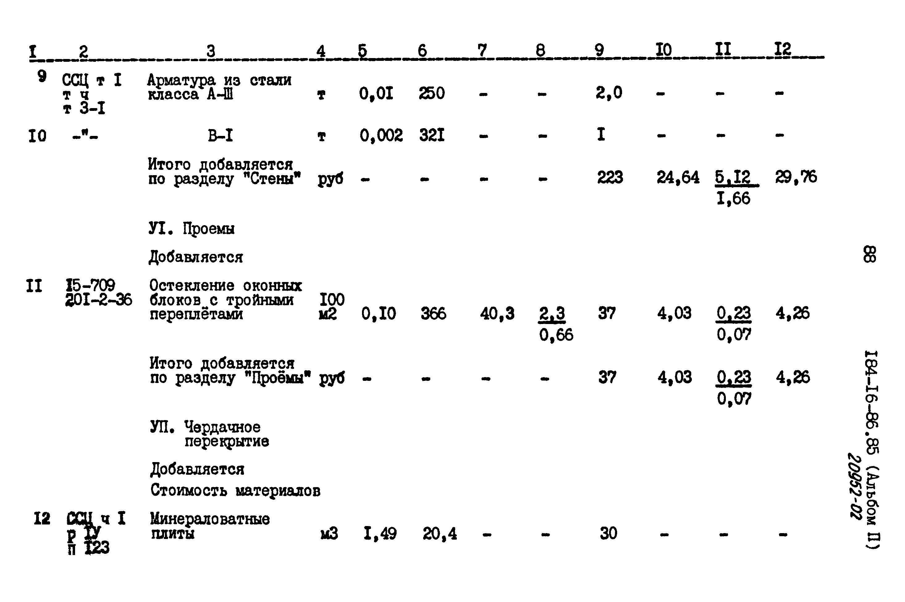 Типовой проект 184-16-86.85