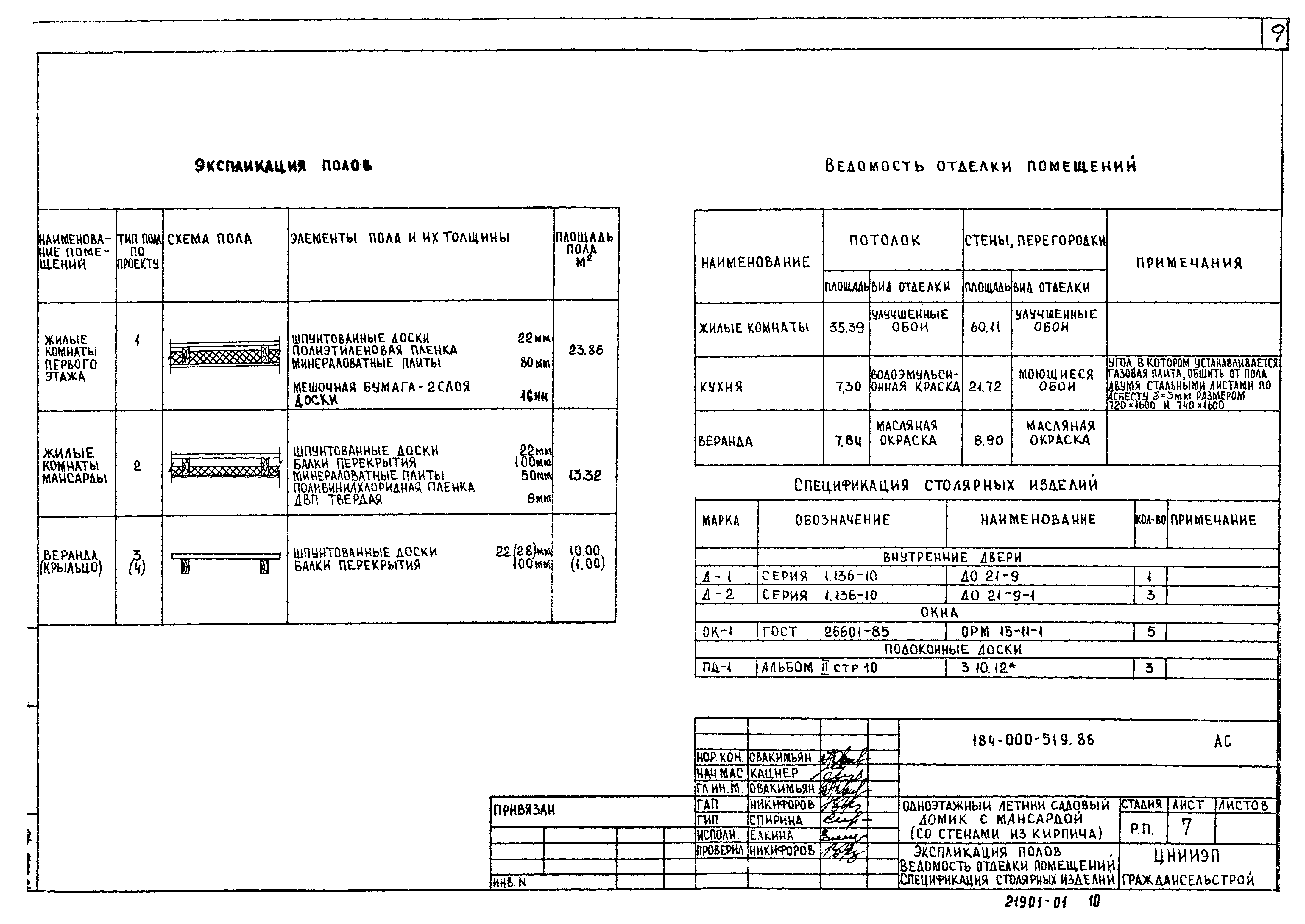 Типовой проект 184-000-519.86