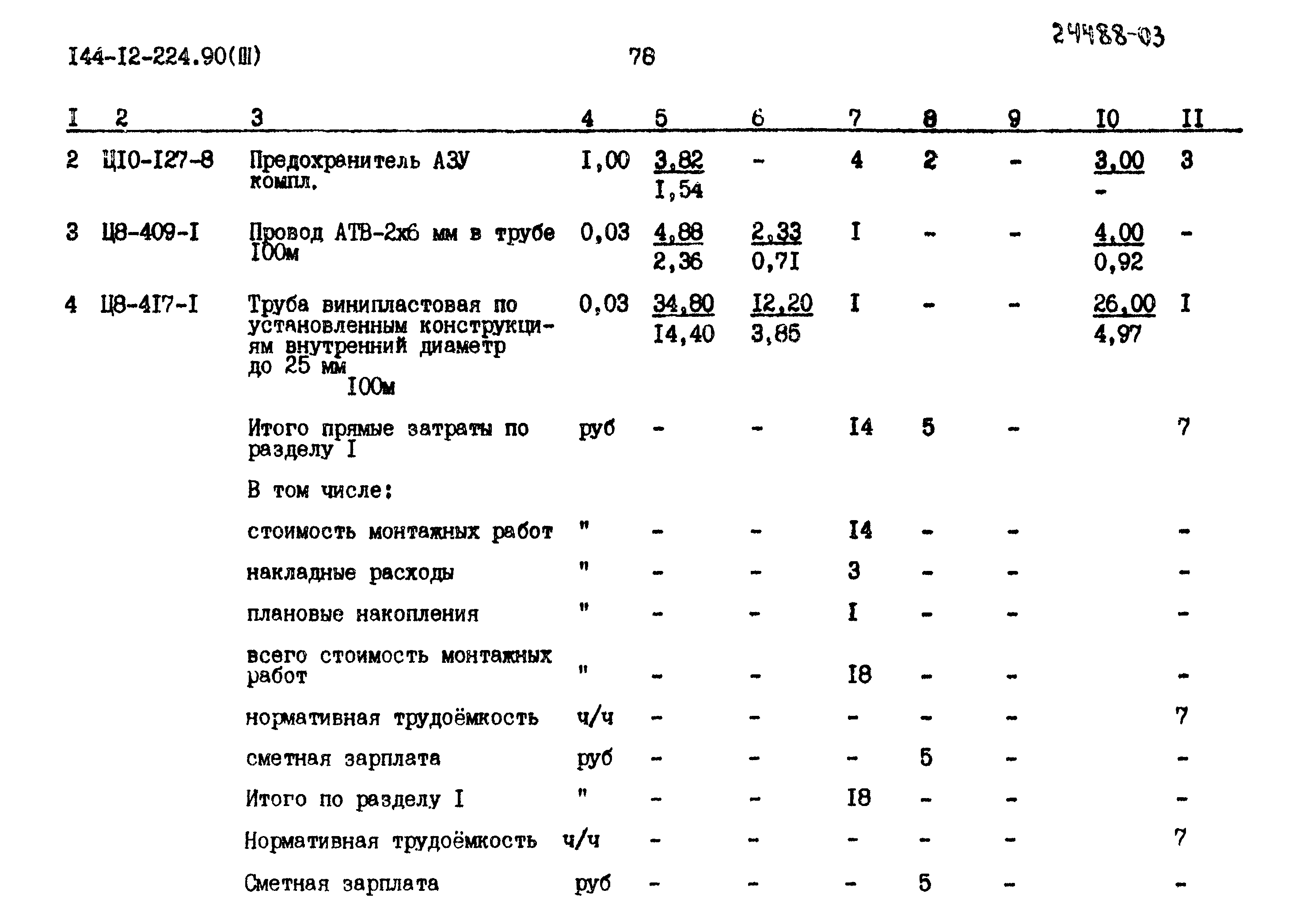 Типовой проект 144-12-224.90