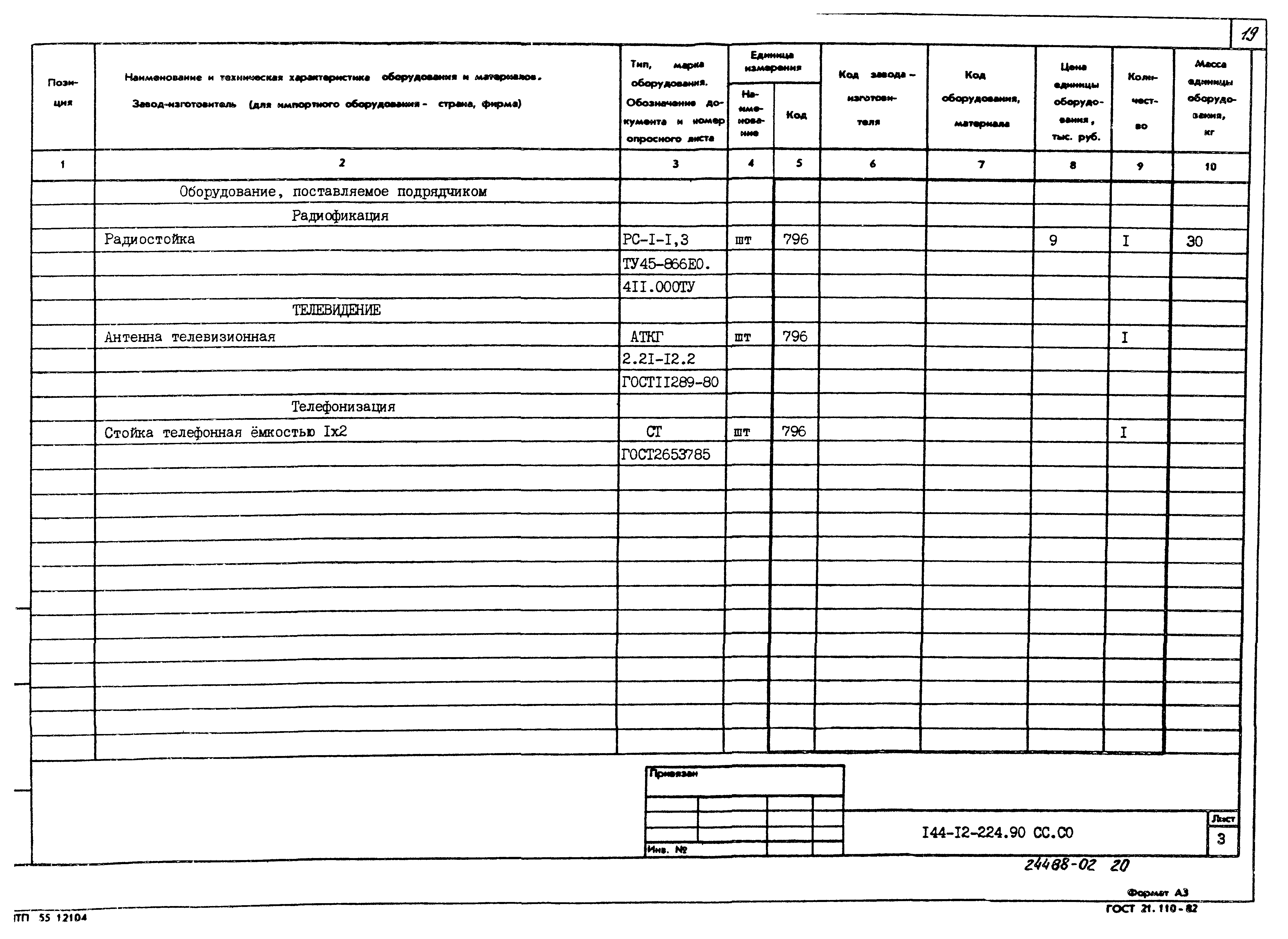 Типовой проект 144-12-224.90