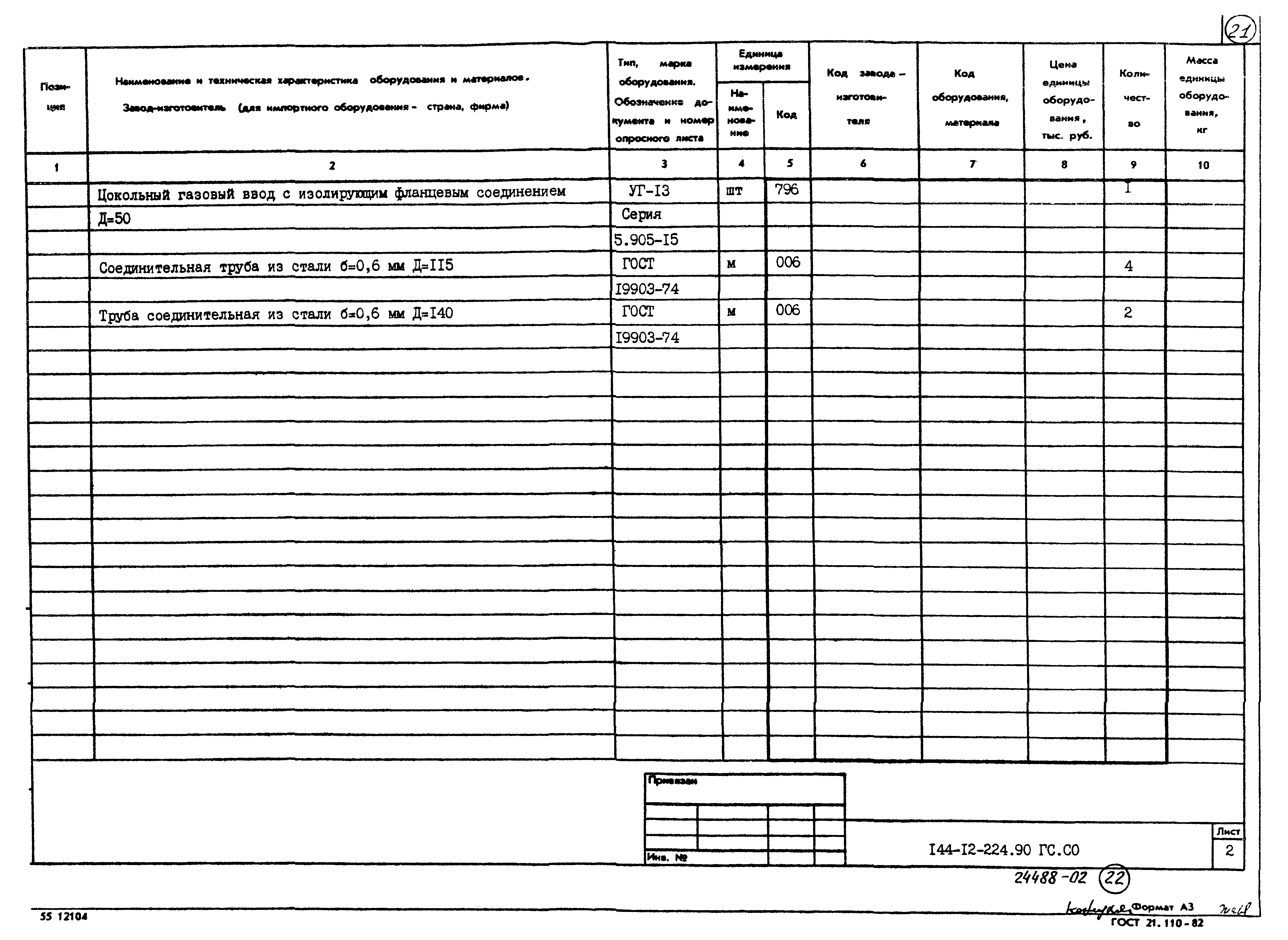 Типовой проект 144-12-224.90