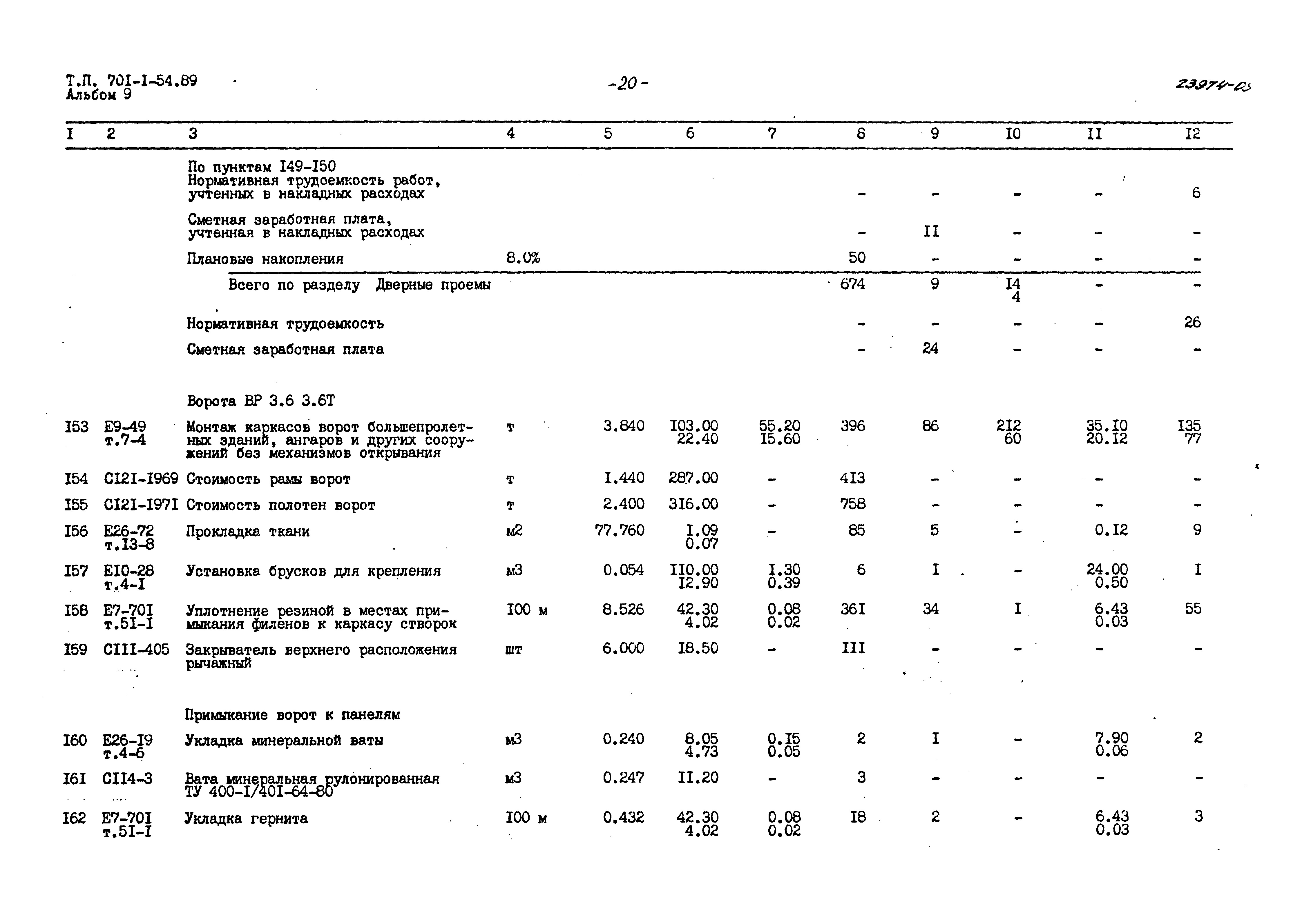 Типовой проект 701-1-54.89