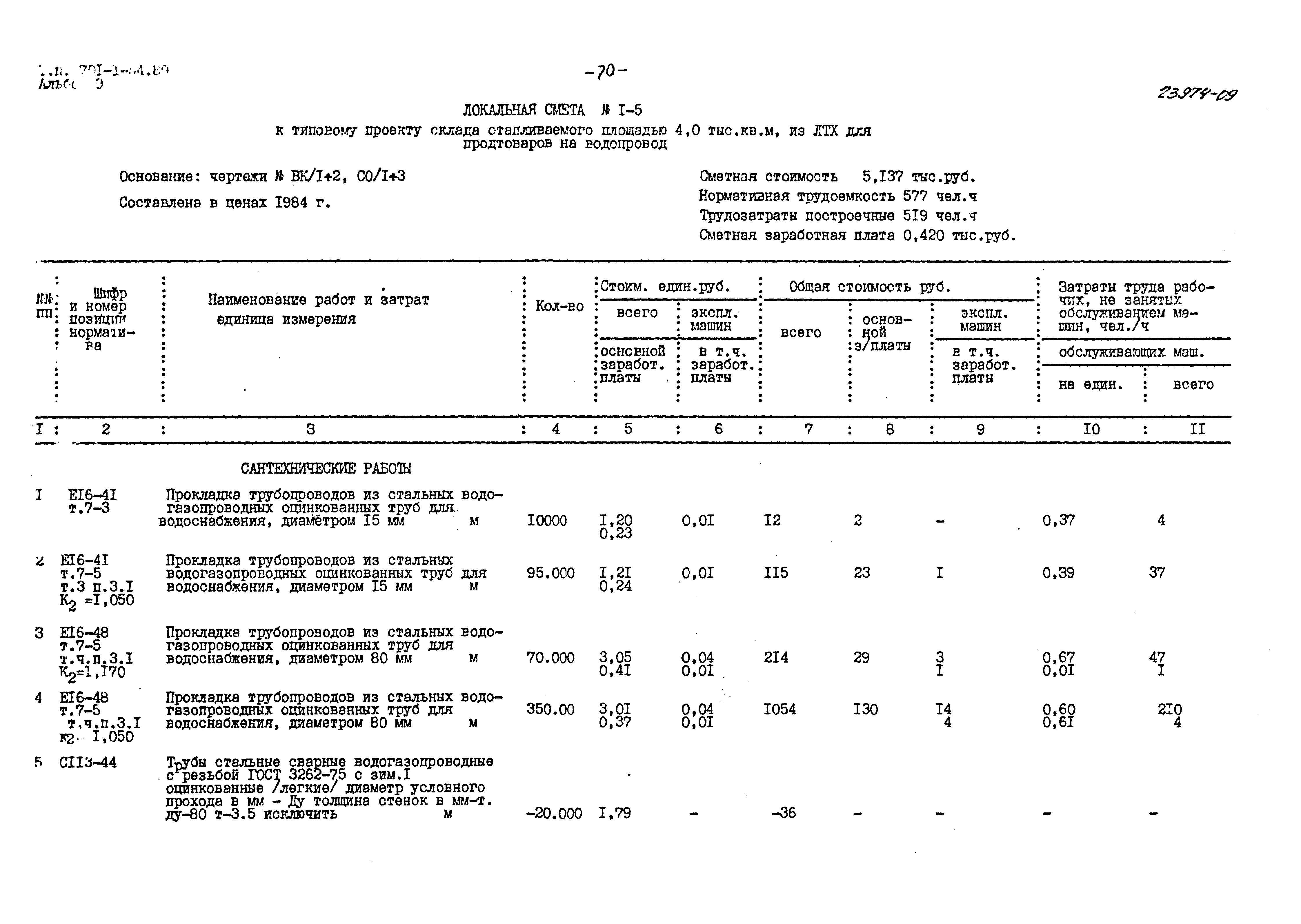 Типовой проект 701-1-54.89