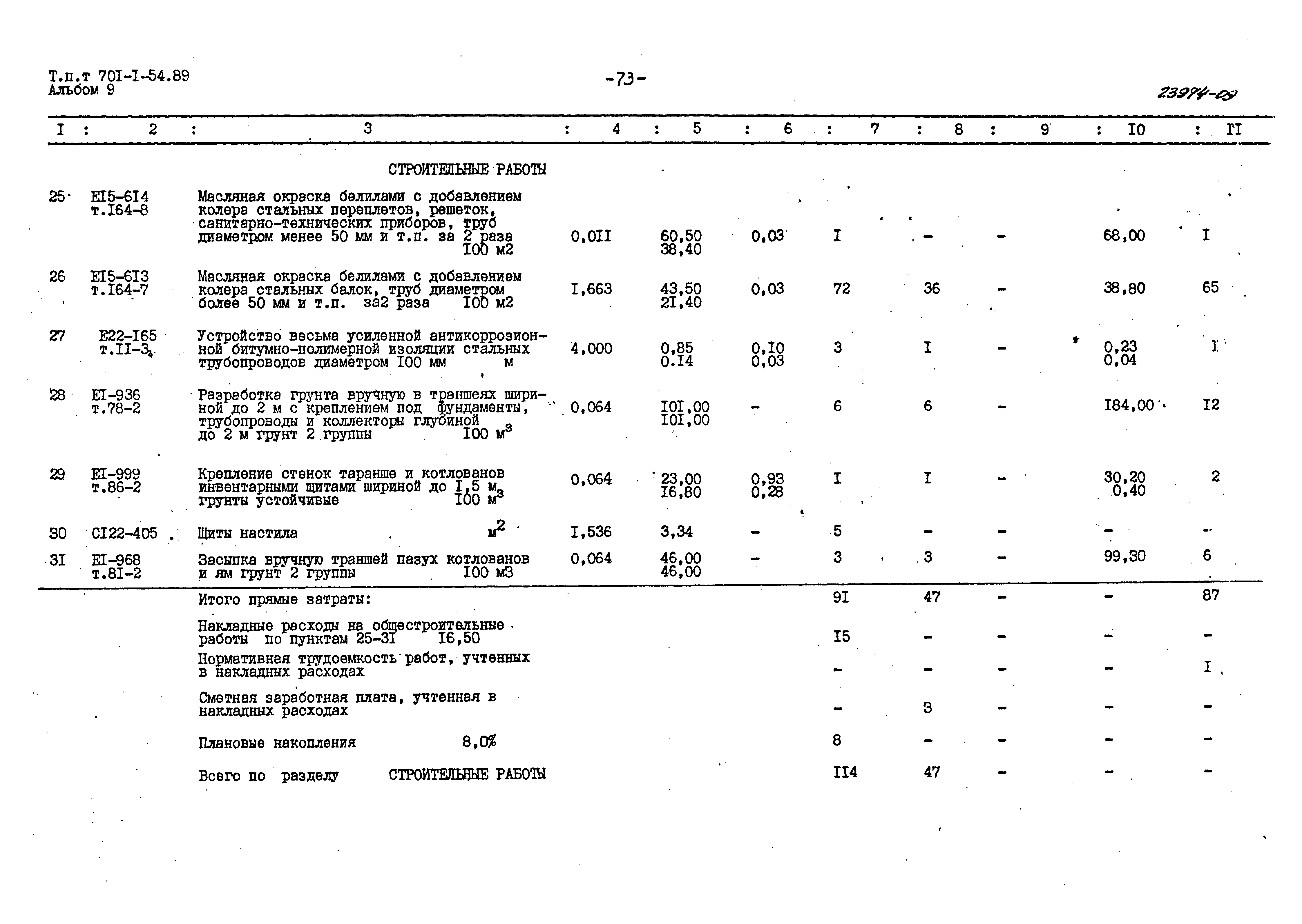 Типовой проект 701-1-54.89