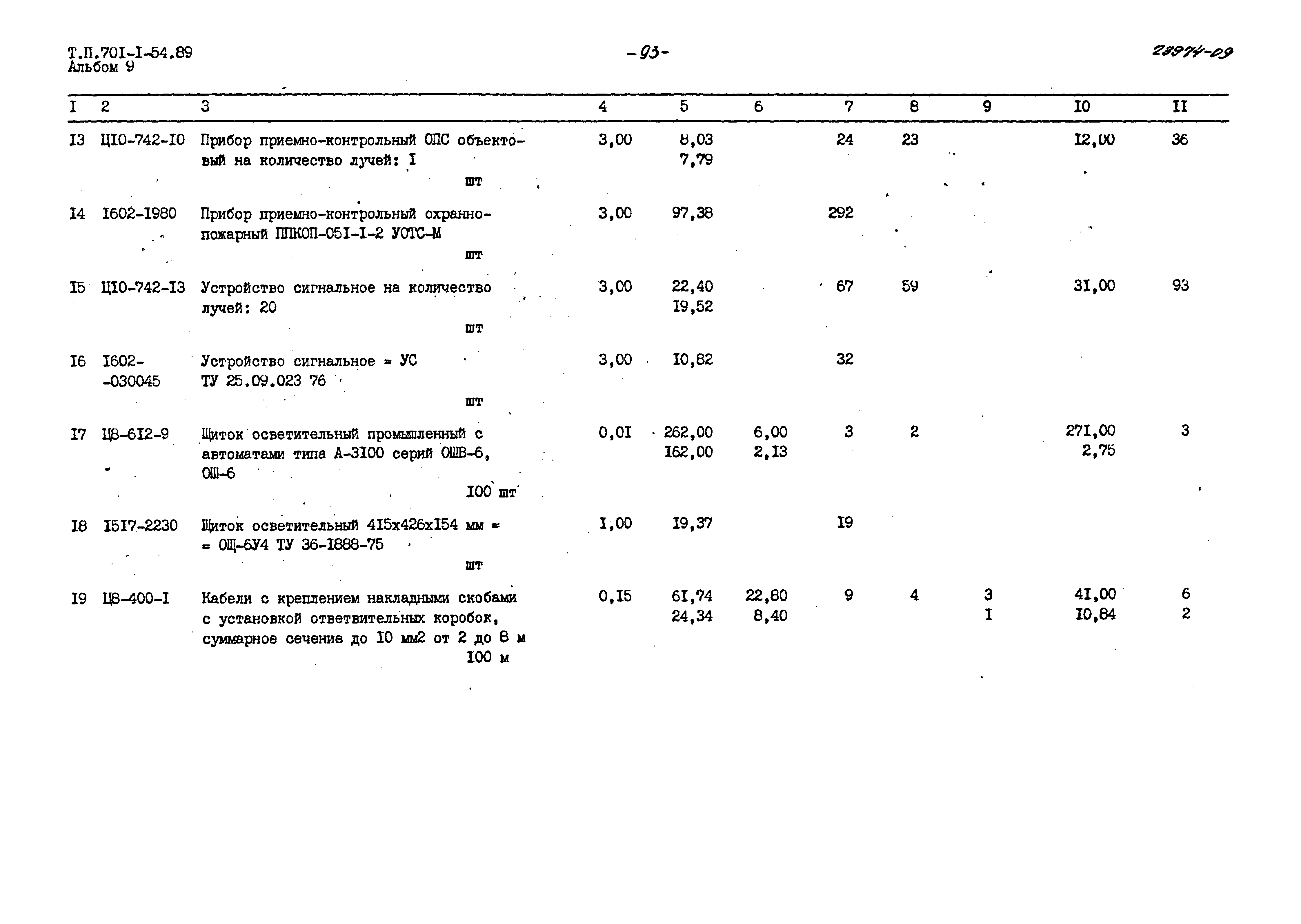 Типовой проект 701-1-54.89