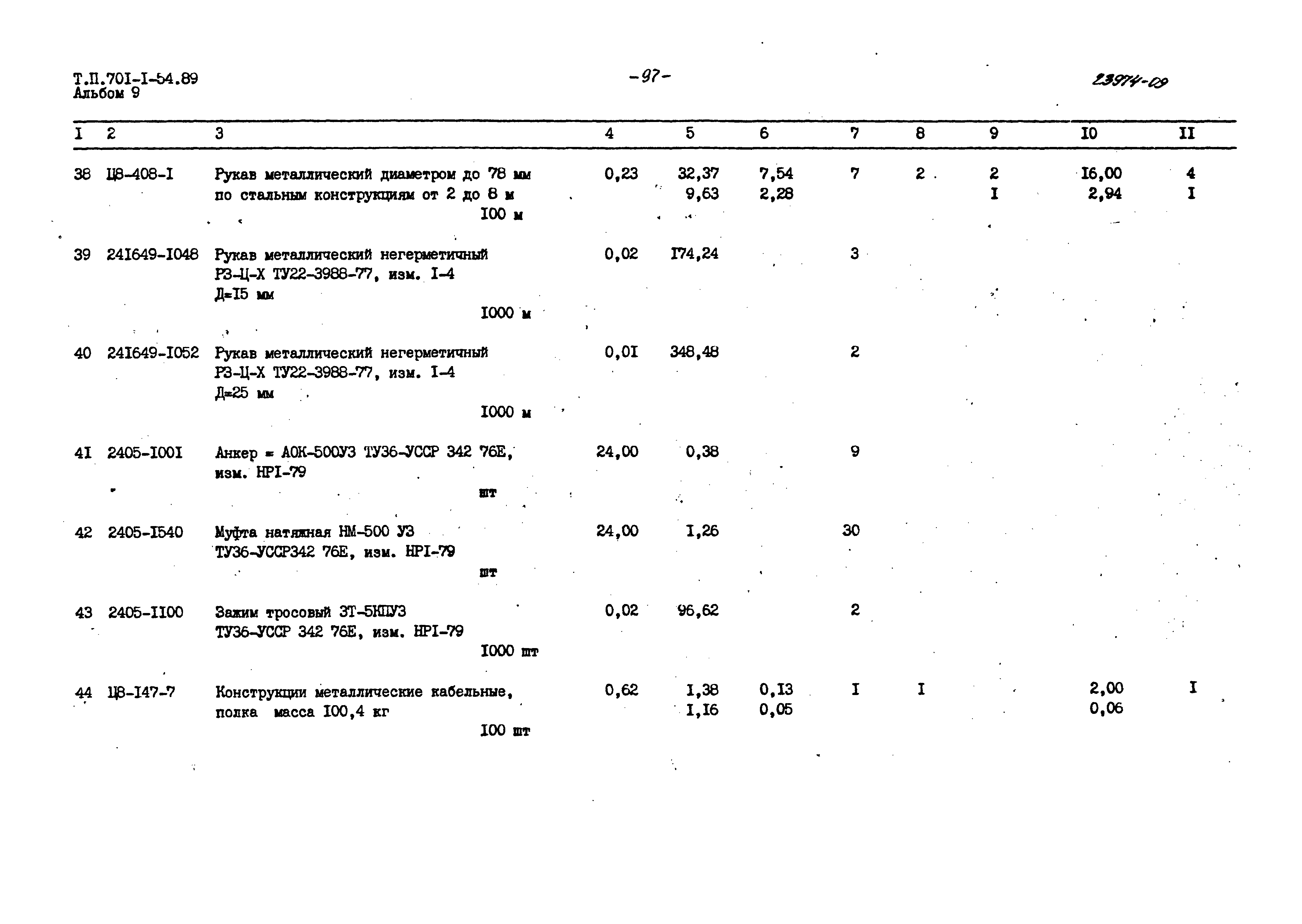 Типовой проект 701-1-54.89