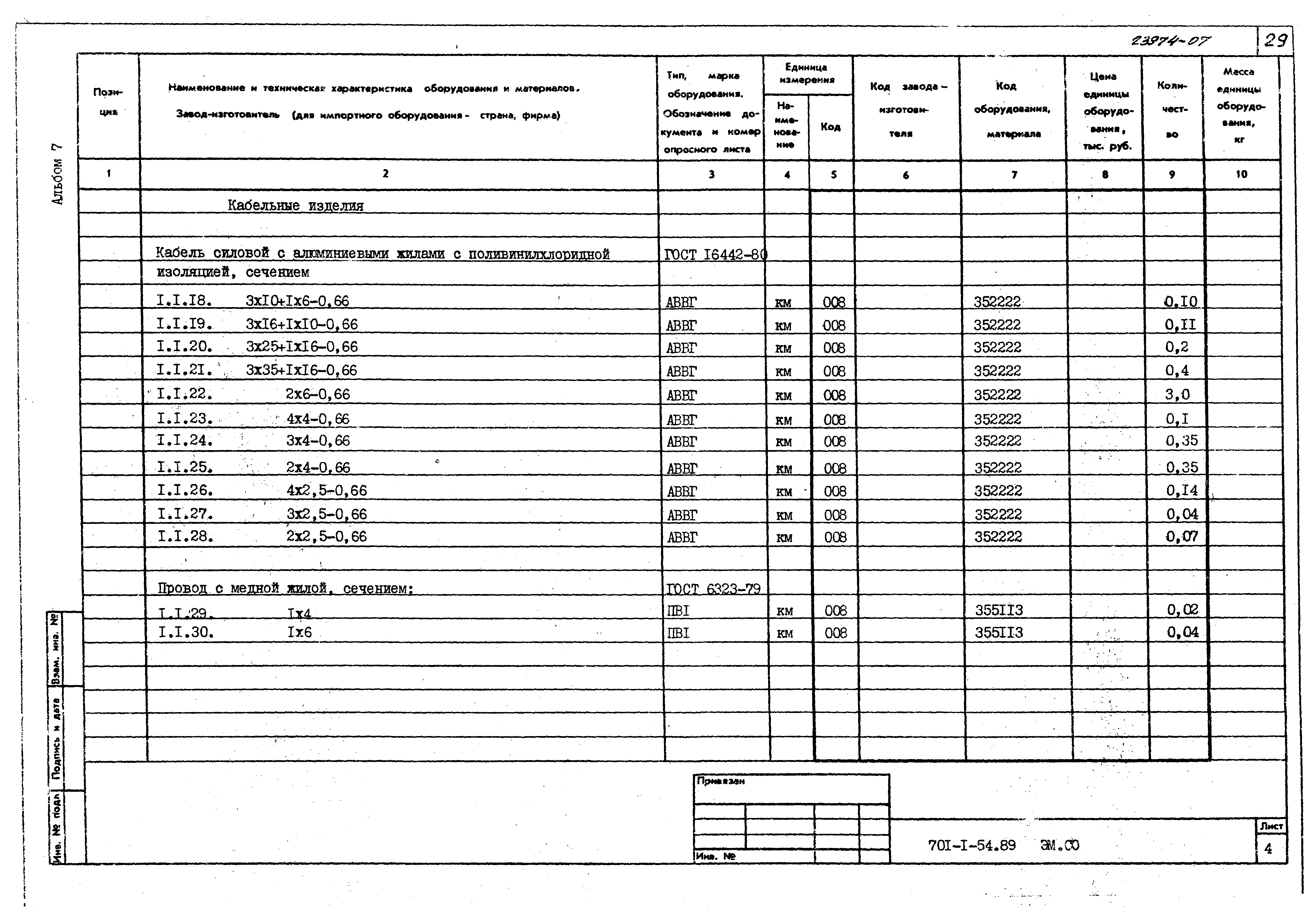 Типовой проект 701-1-54.89