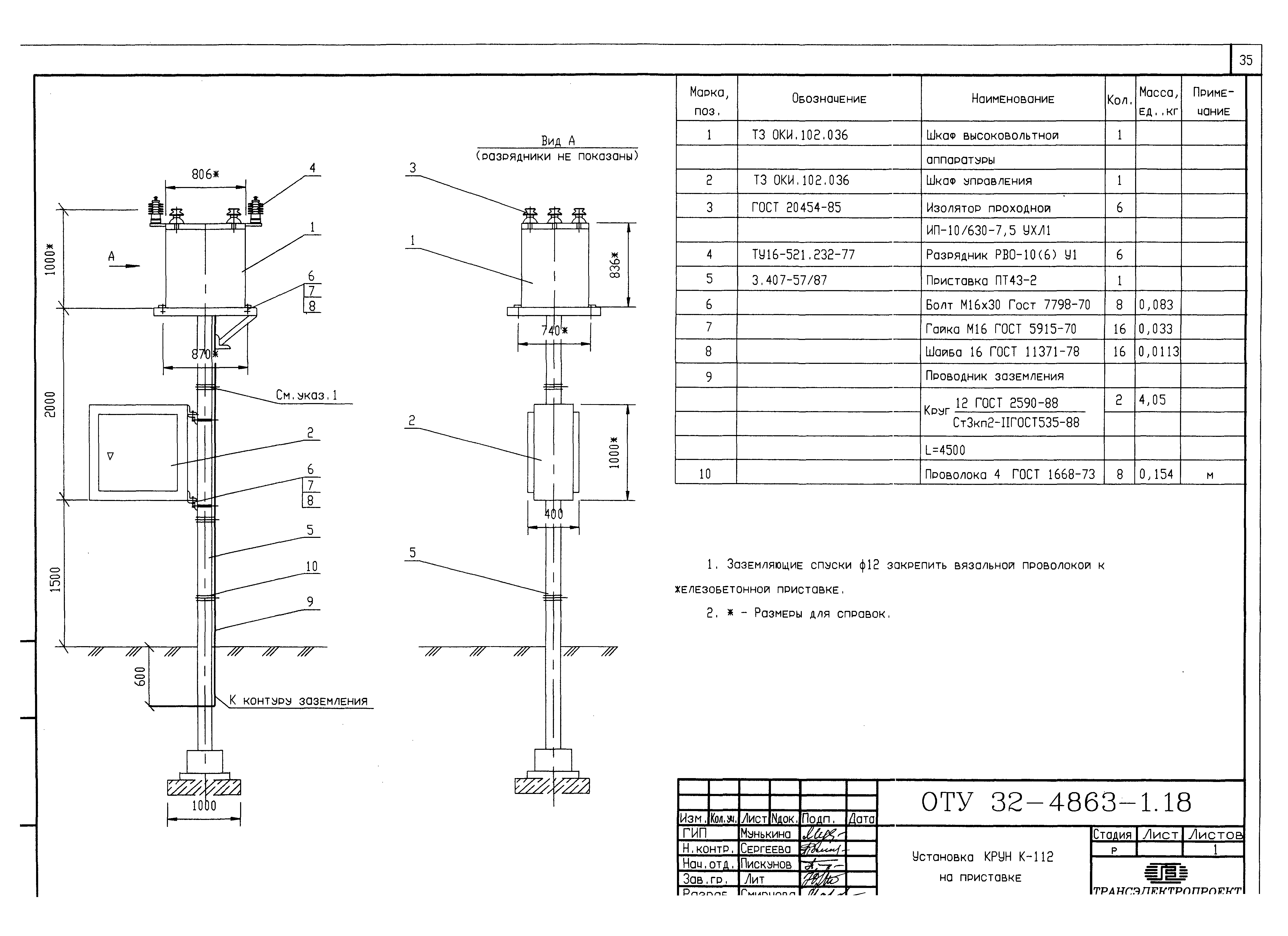 Серия ОТУ 32-4863