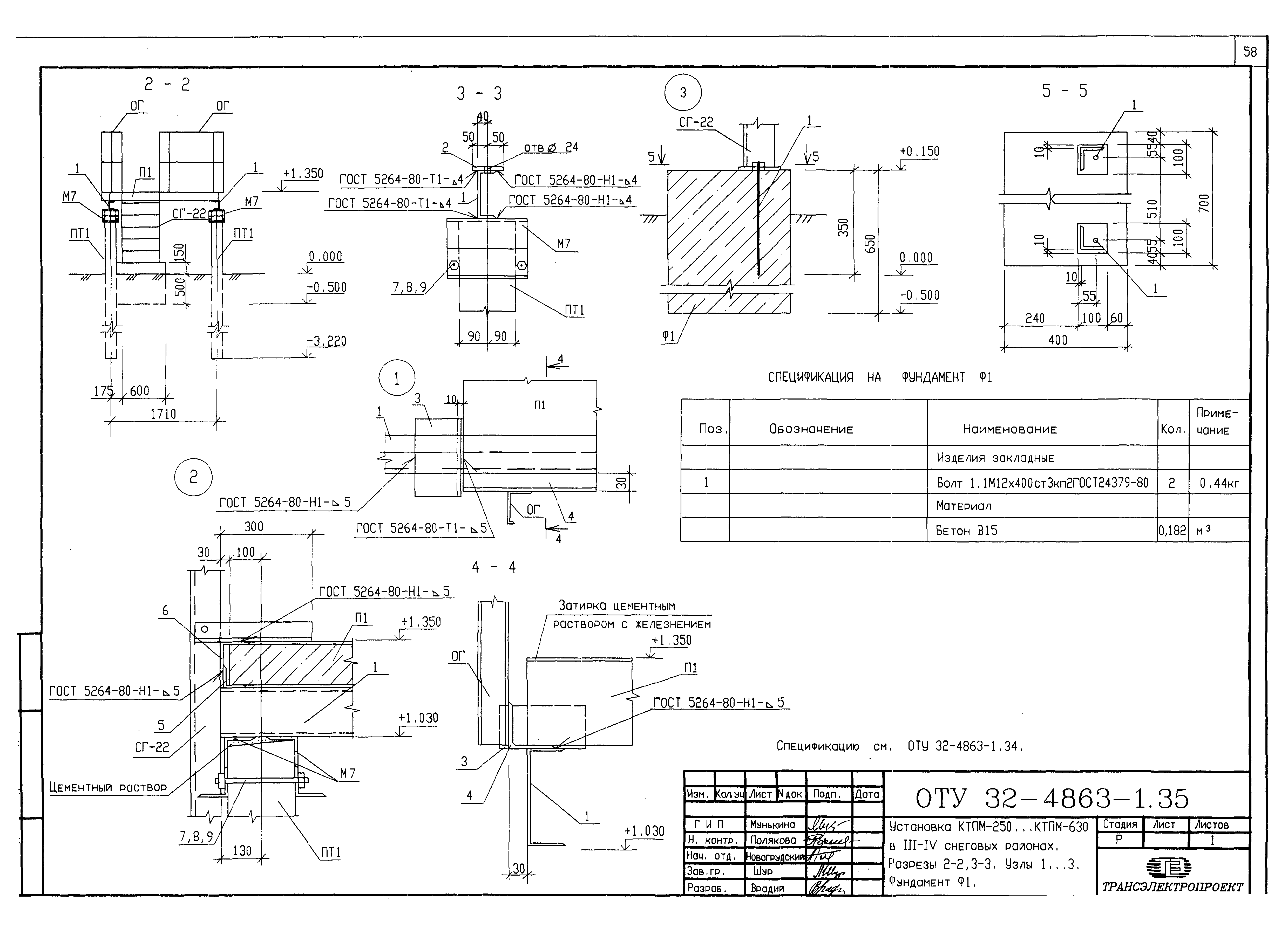 Серия ОТУ 32-4863