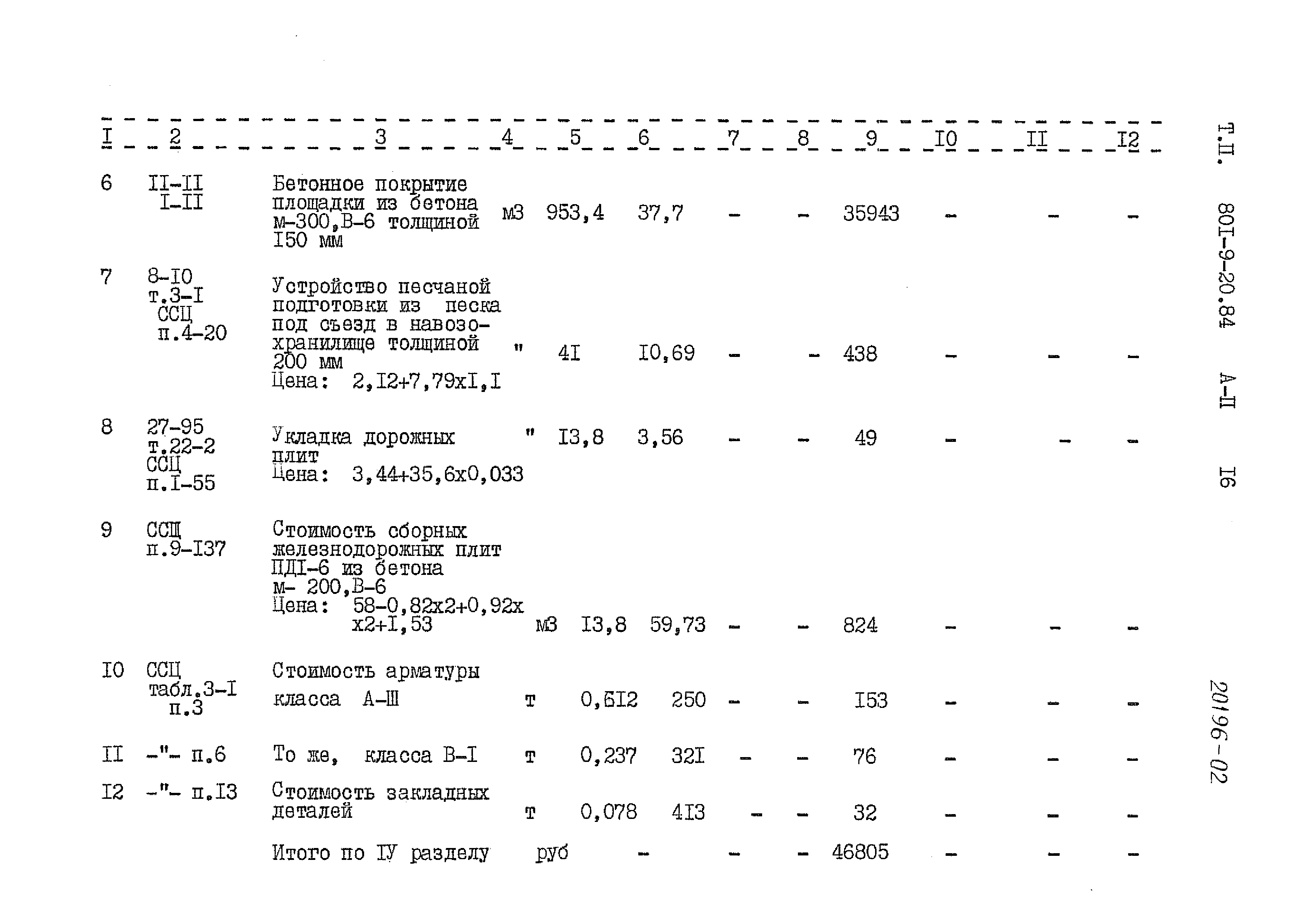 Типовой проект 801-9-20.84