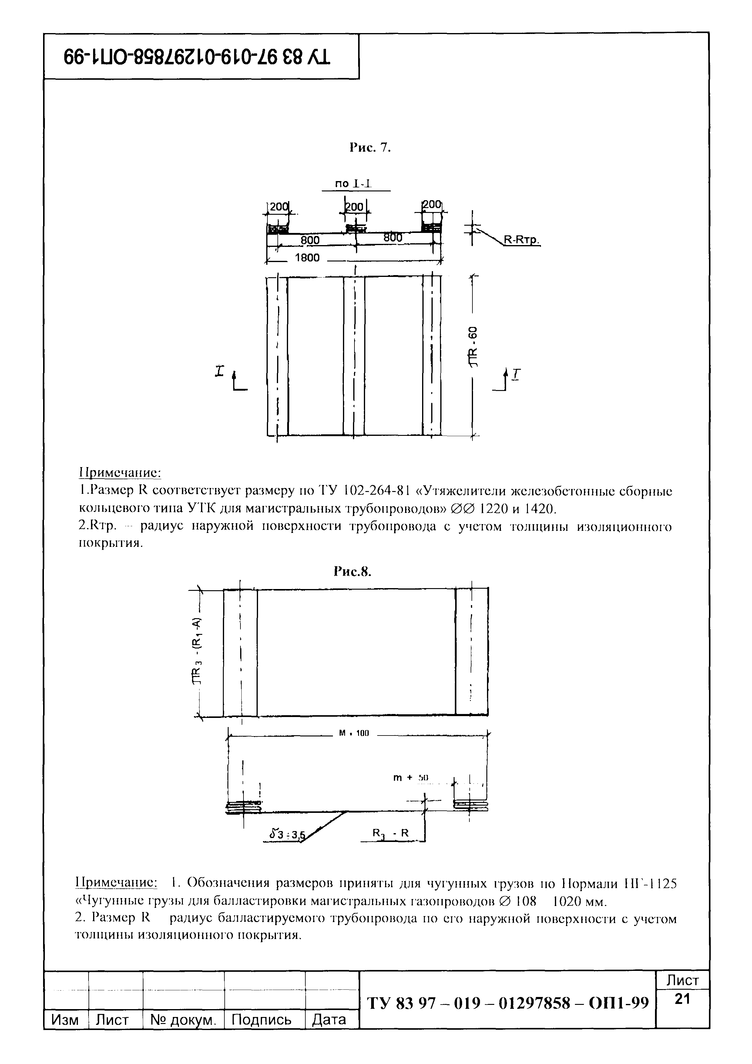 ТУ 83 97-019-01297858-ОП1-99