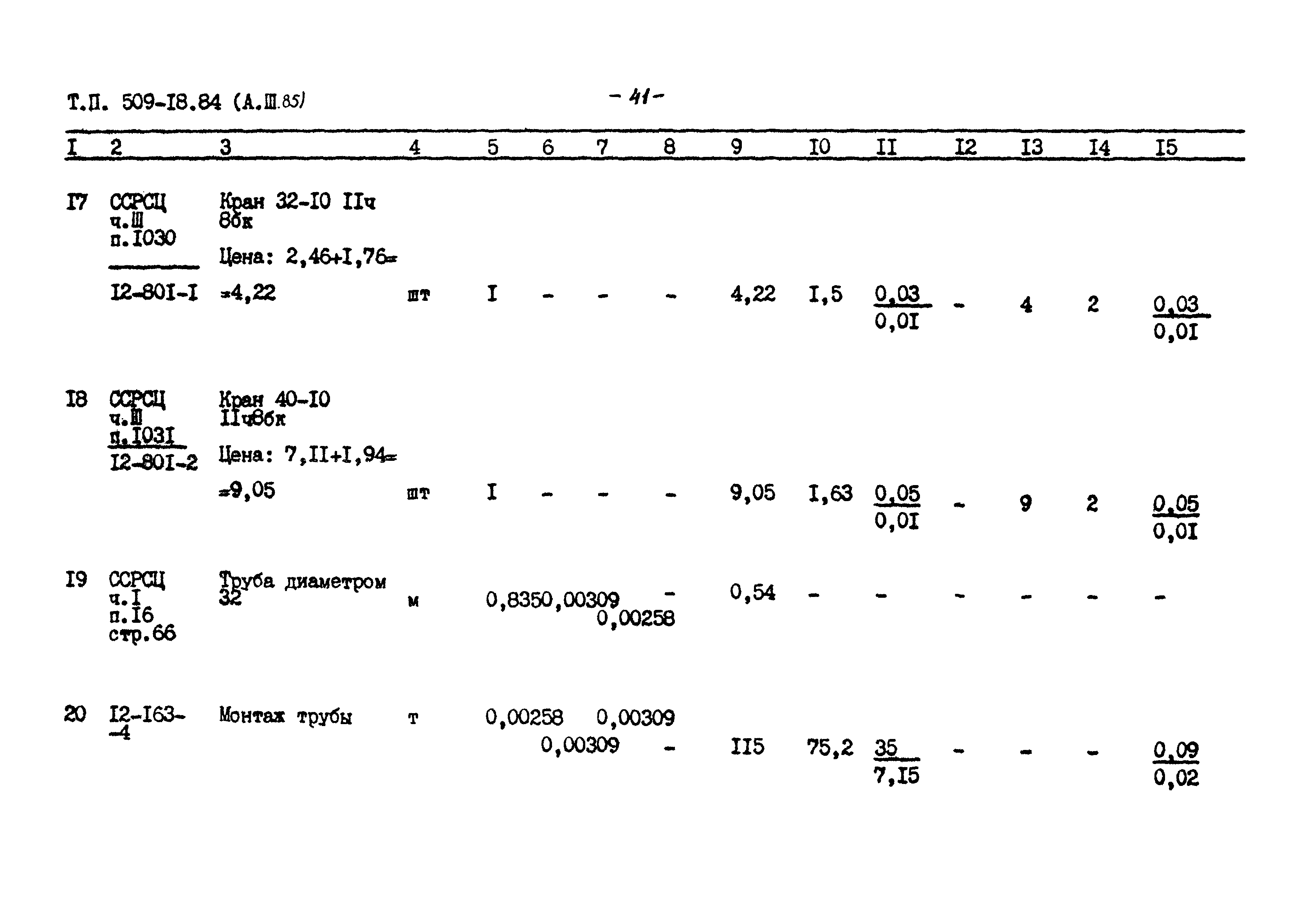 Типовой проект 509-18.84