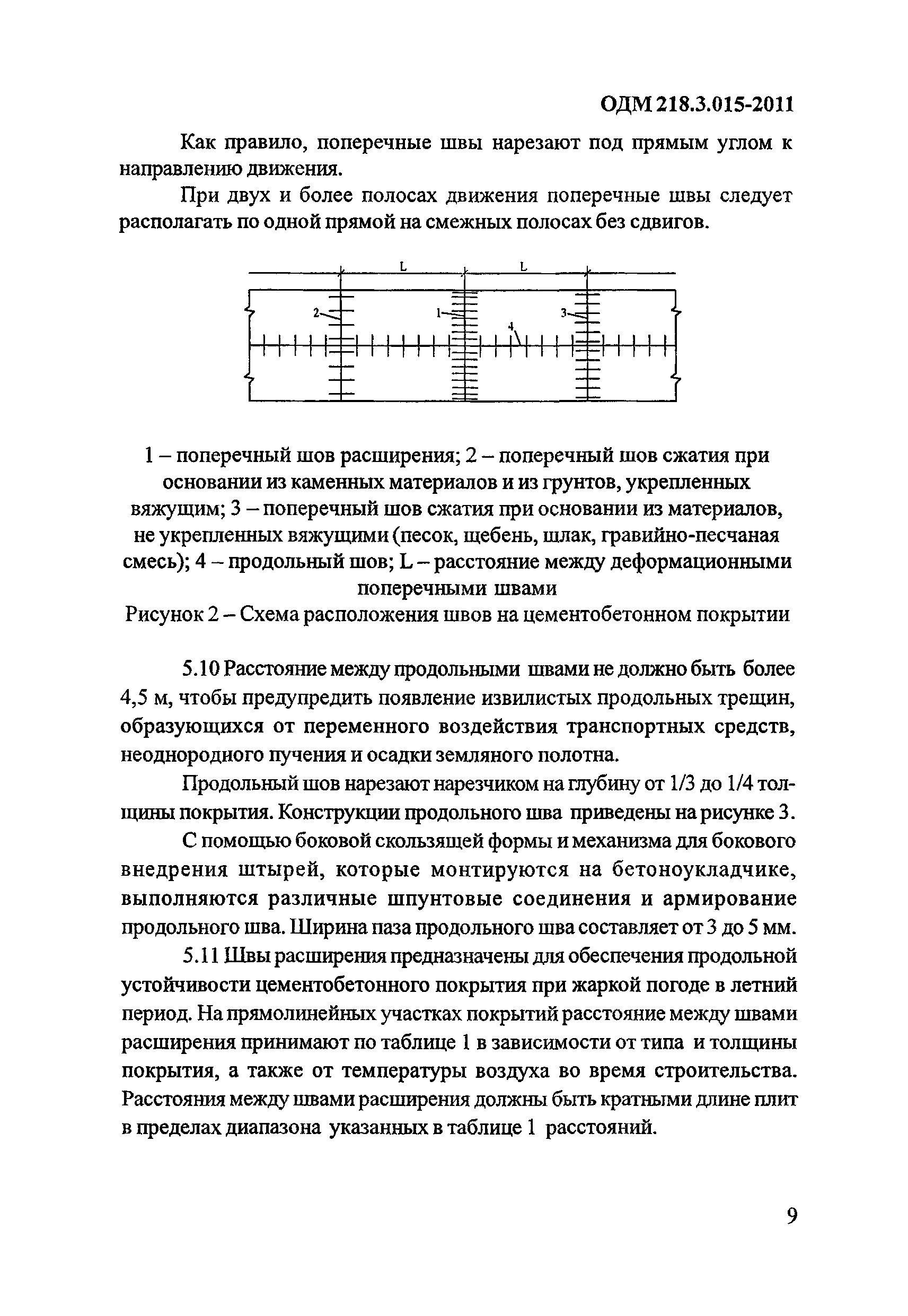 ОДМ 218.3.015-2011