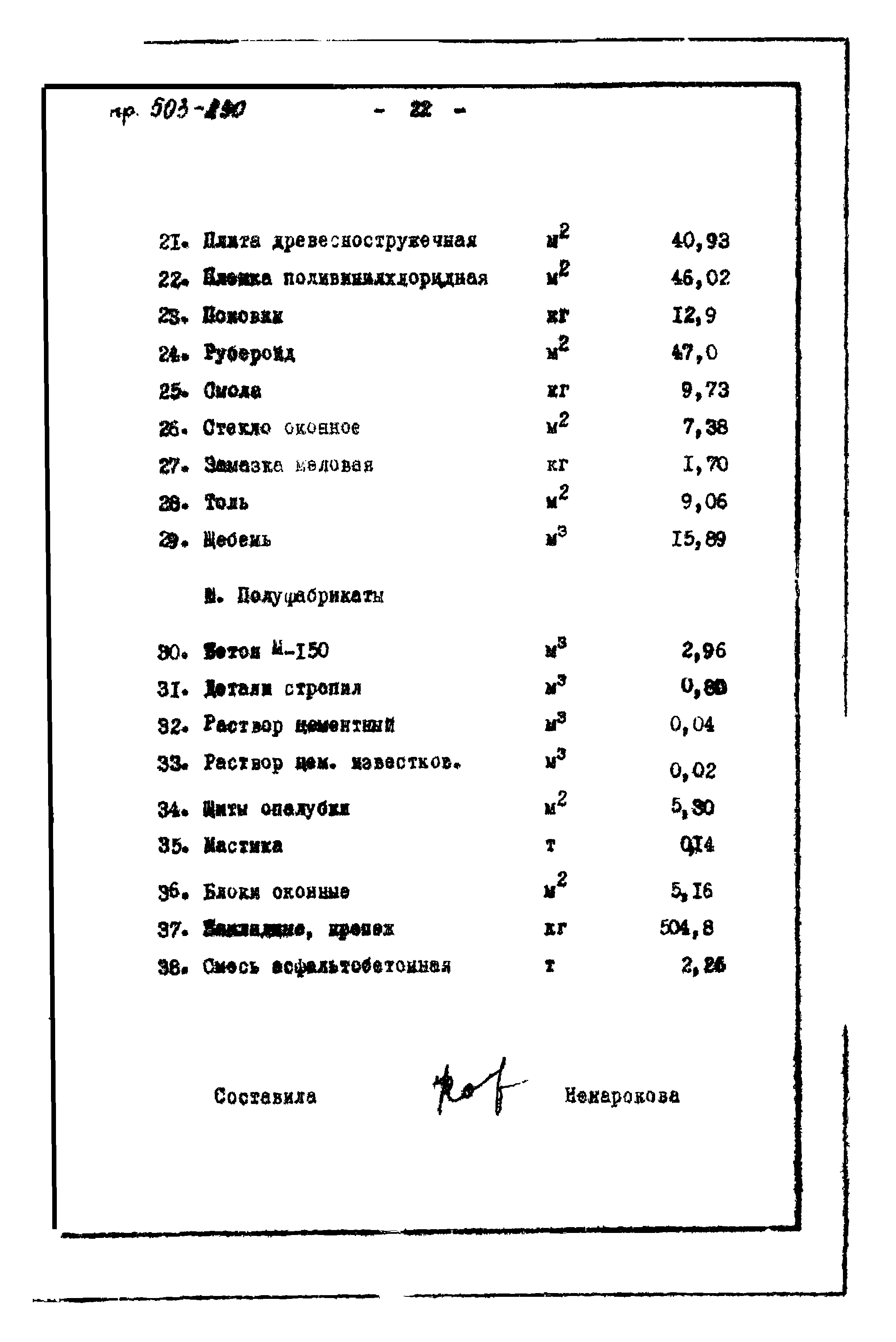 Типовой проект 503-230