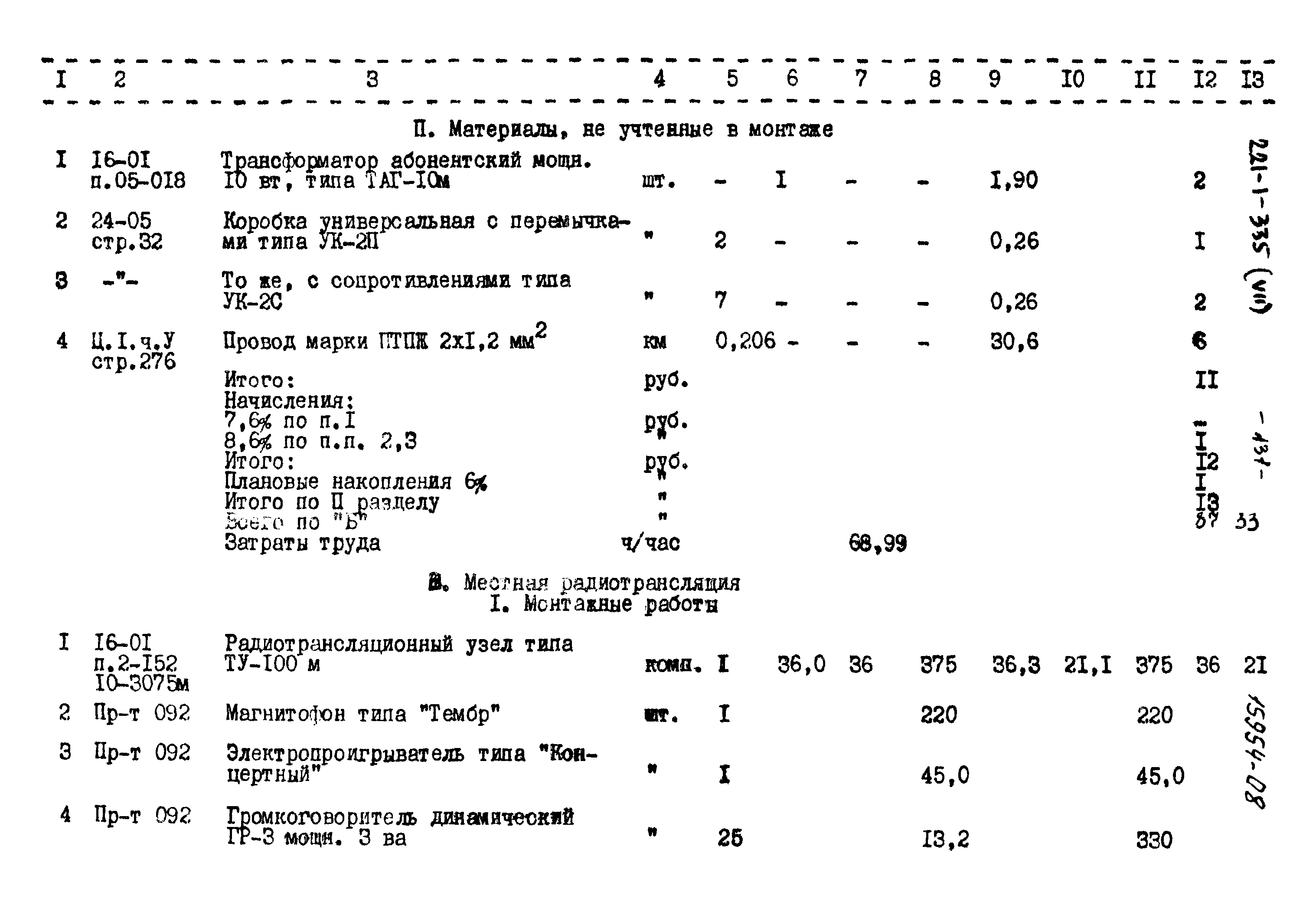 Типовой проект 221-1-335