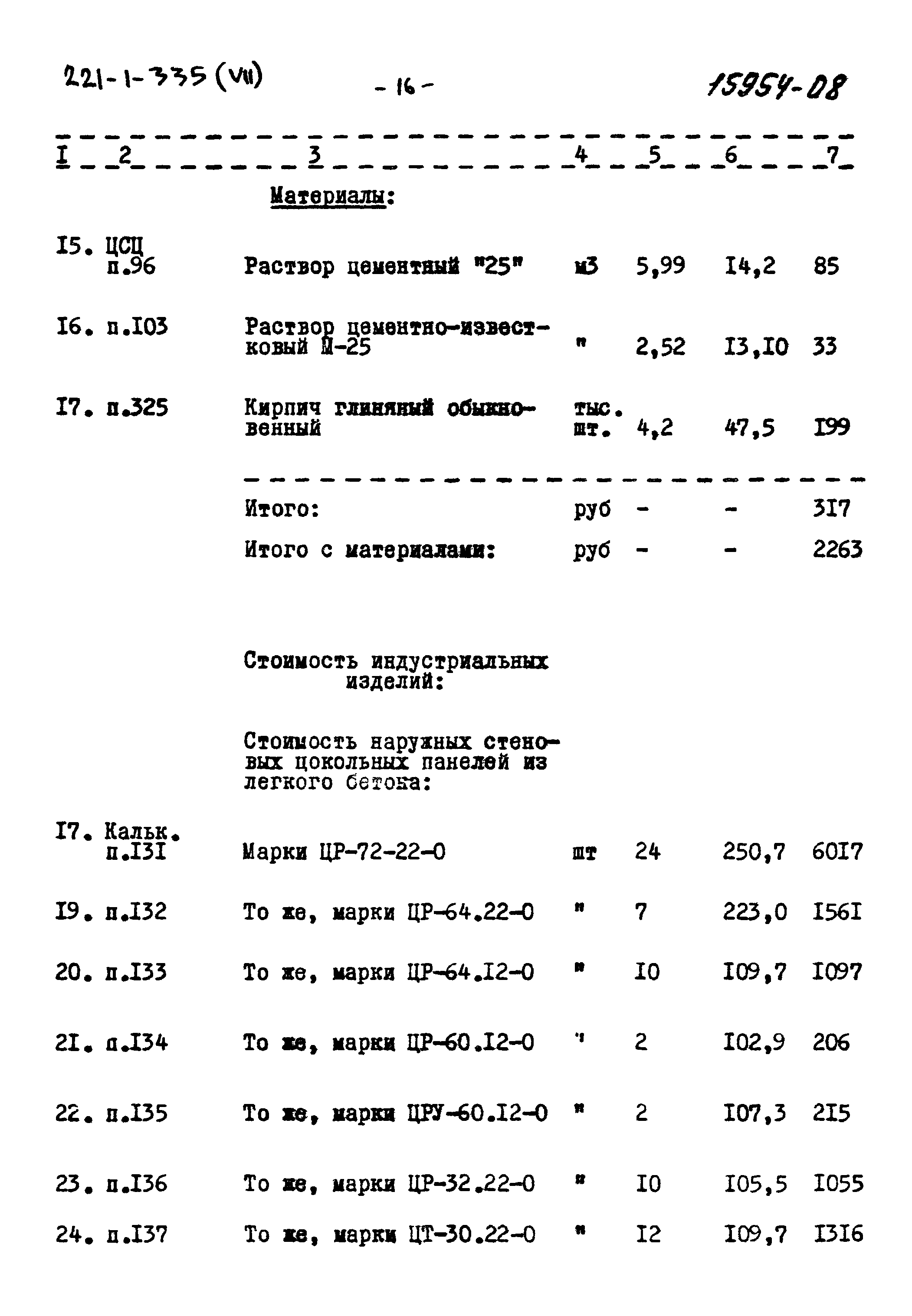 Типовой проект 221-1-335