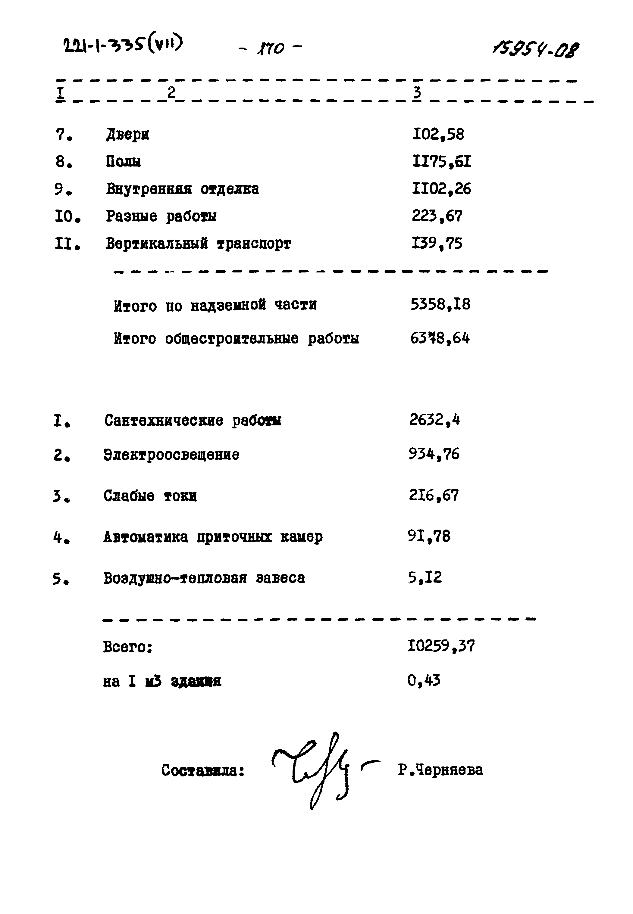 Типовой проект 221-1-335