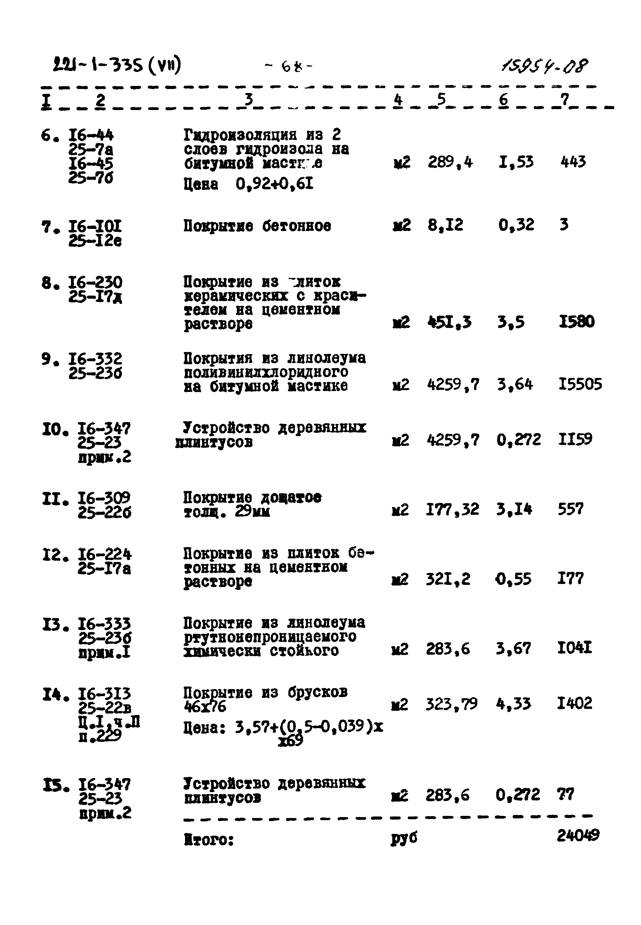 Типовой проект 221-1-335