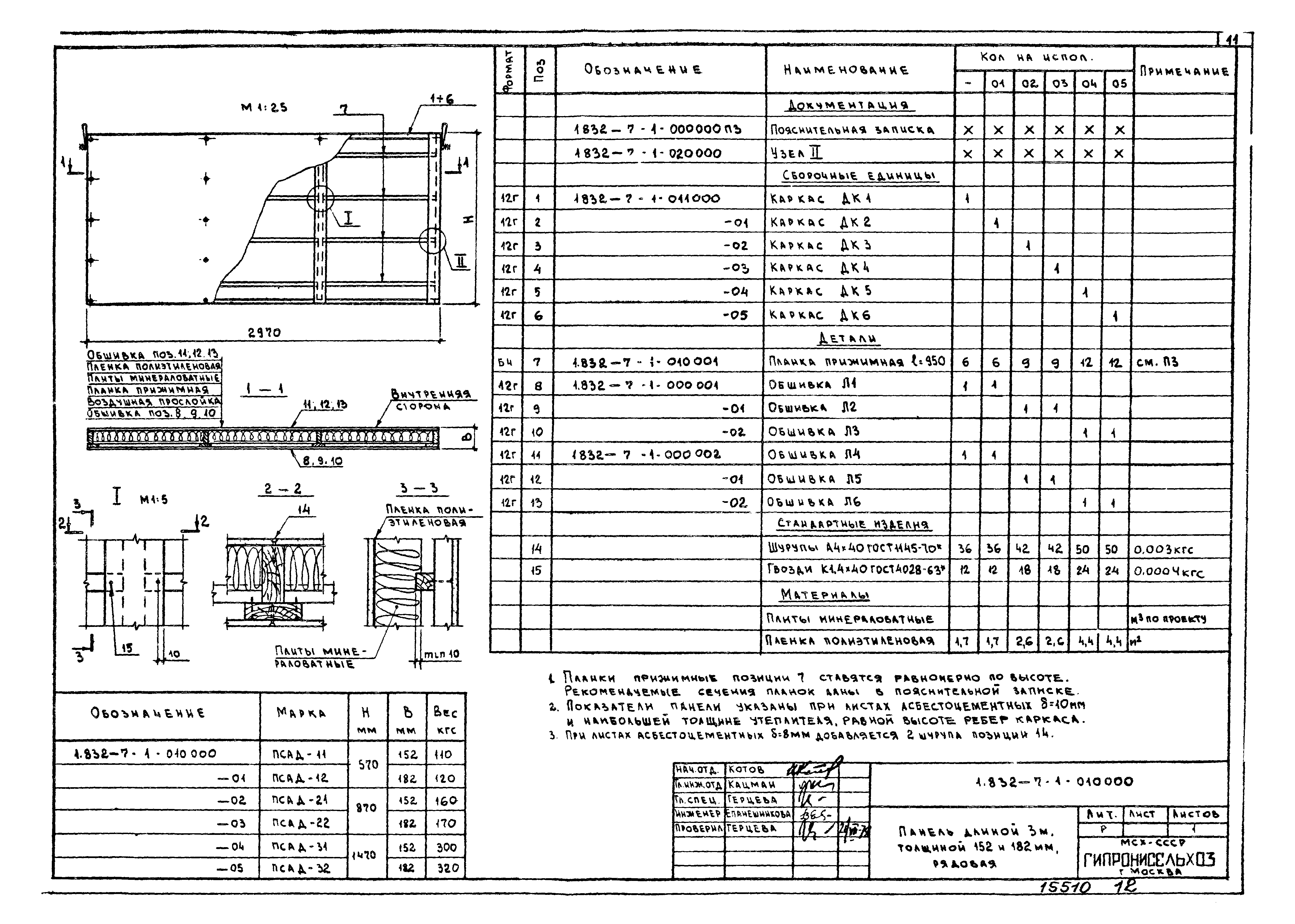 Серия 1.832-7