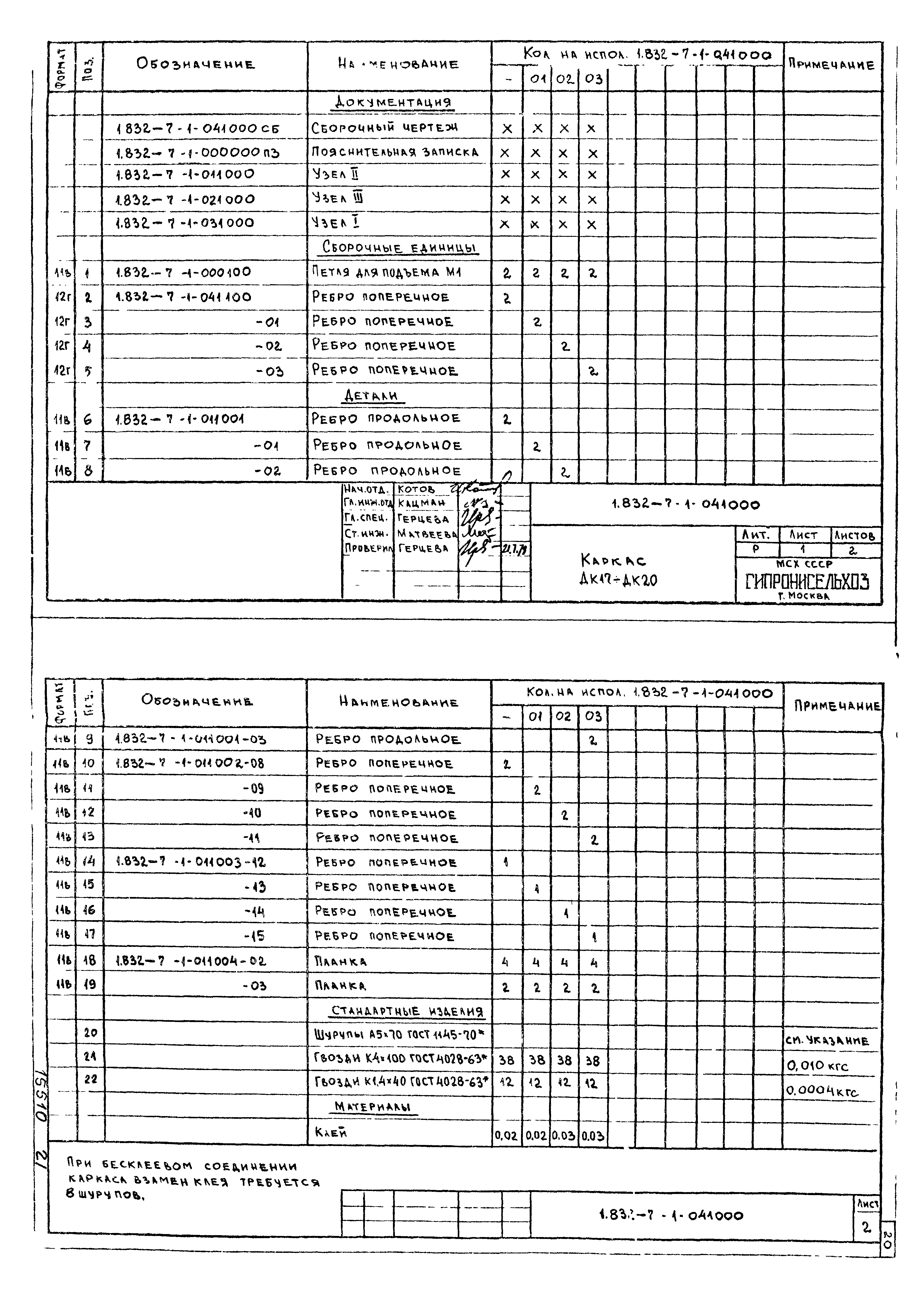 Серия 1.832-7