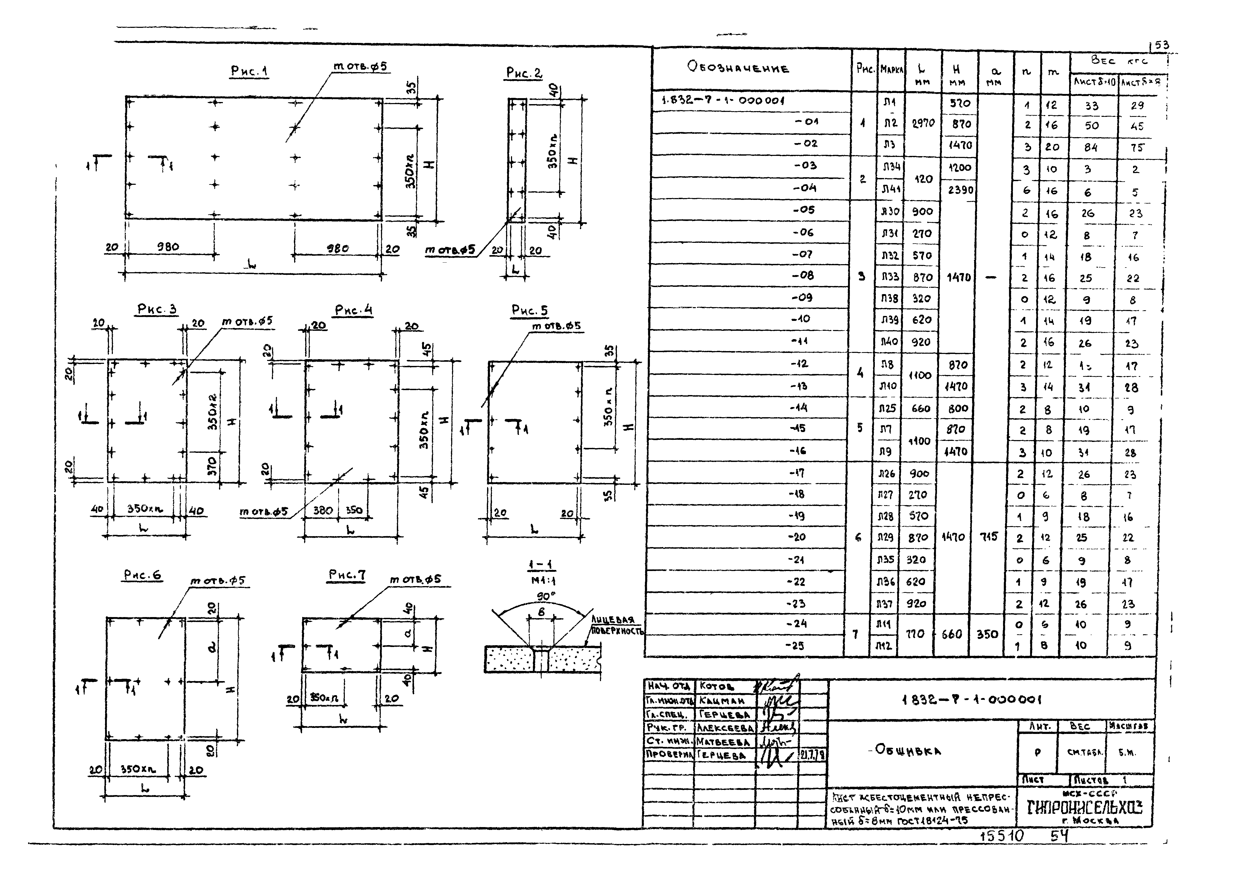 Серия 1.832-7