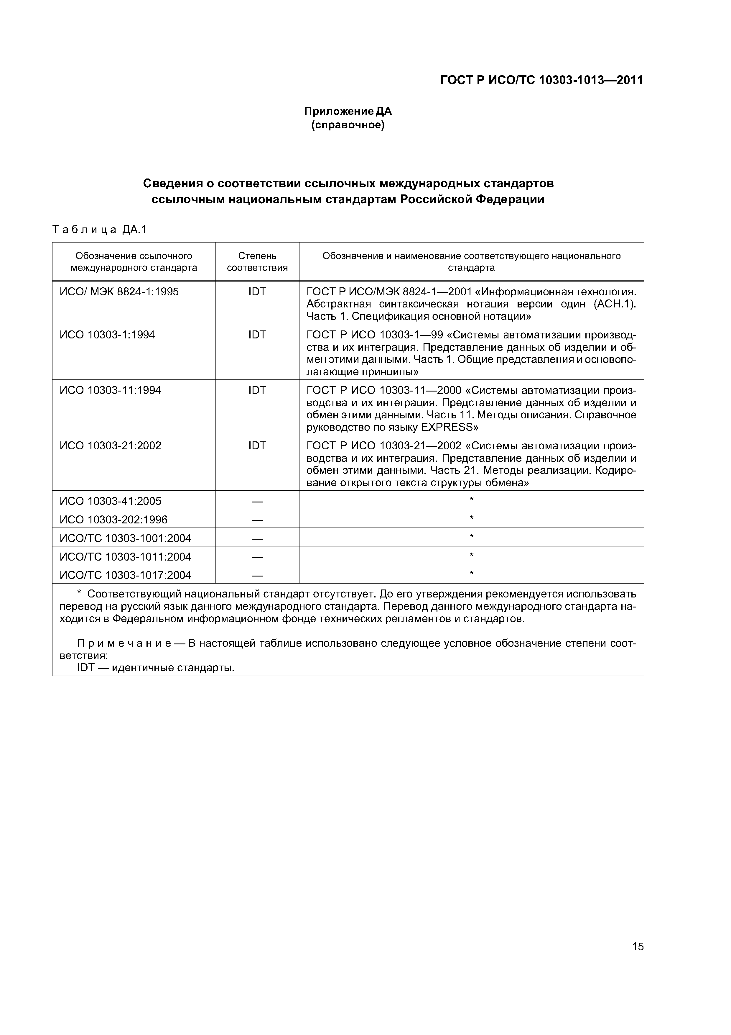 ГОСТ Р ИСО/ТС 10303-1013-2011