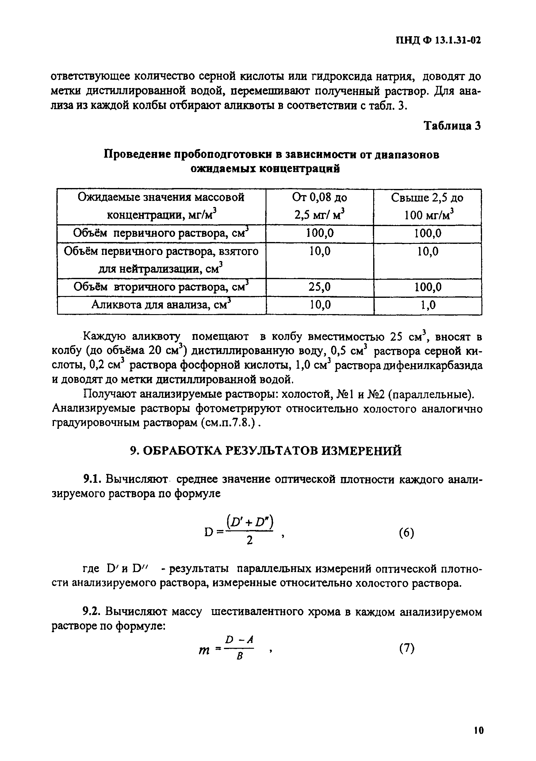 ПНД Ф 13.1.31-02