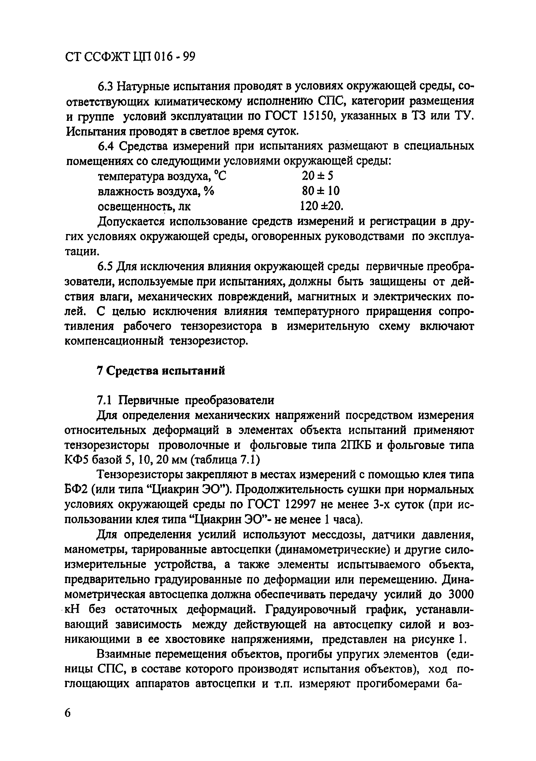 СТ ССФЖТ ЦП 016-99