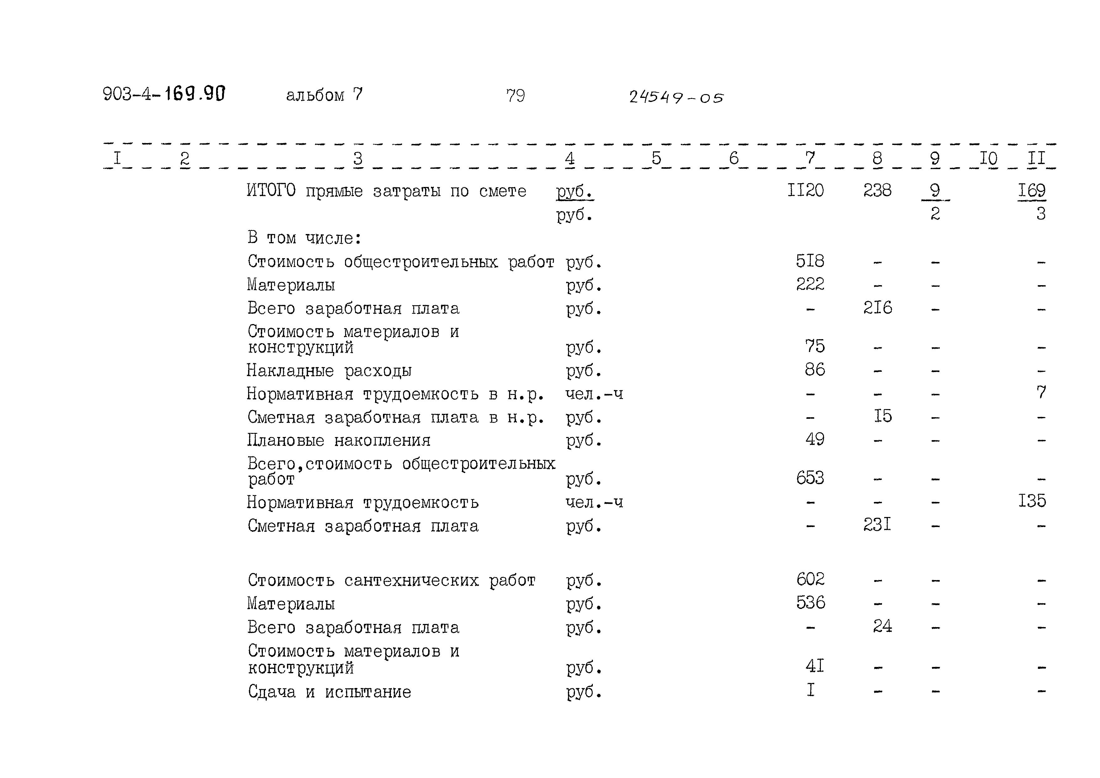 Типовой проект 903-4-169.90