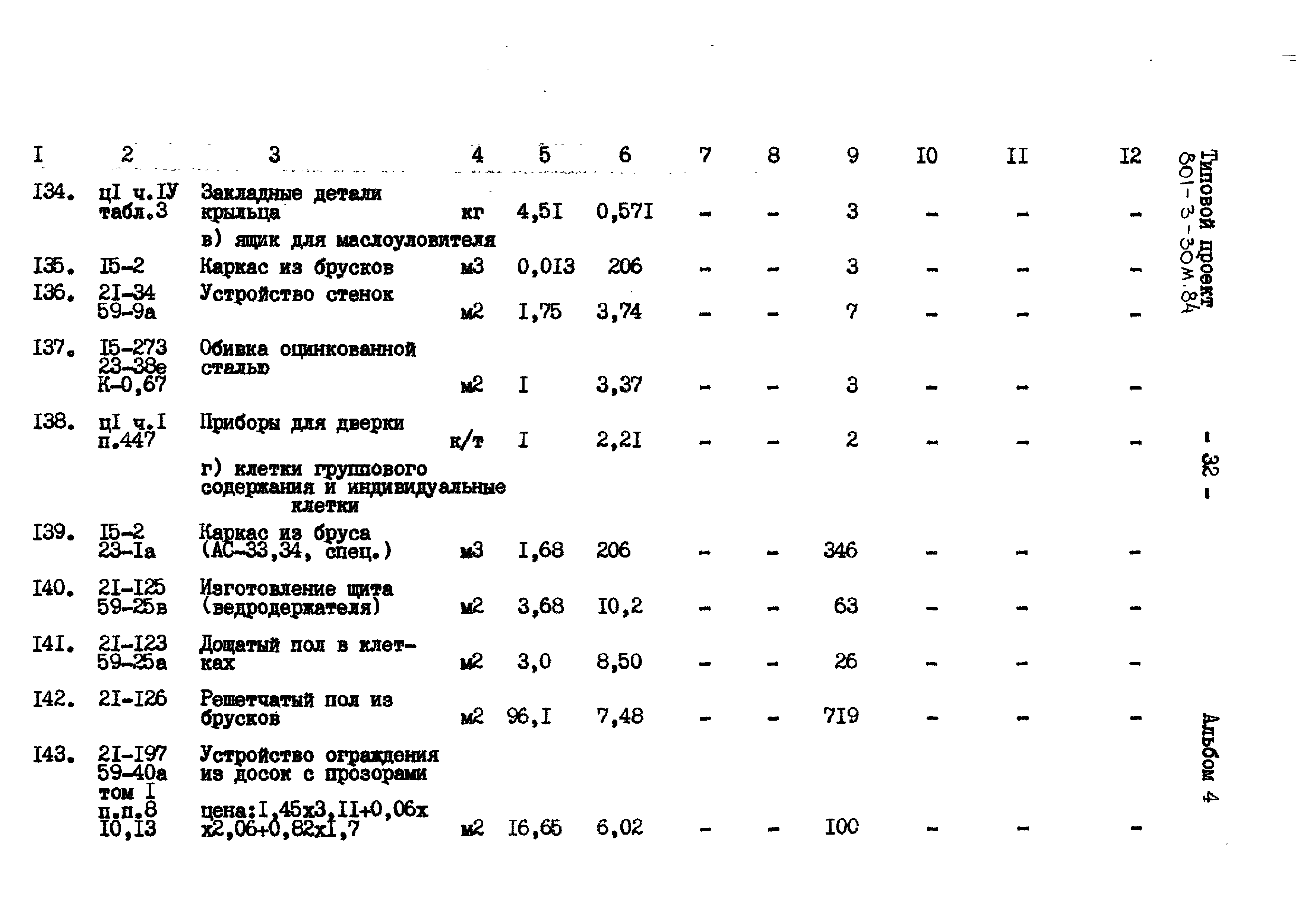 Типовой проект 801-3-30м.84