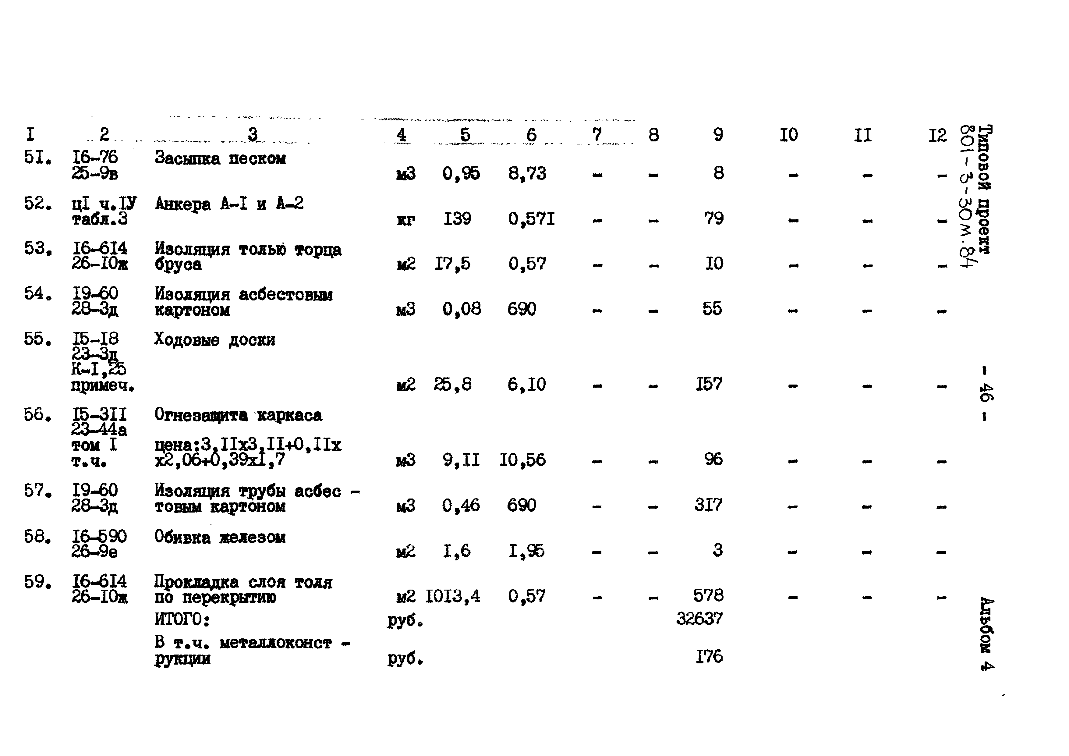 Типовой проект 801-3-30м.84