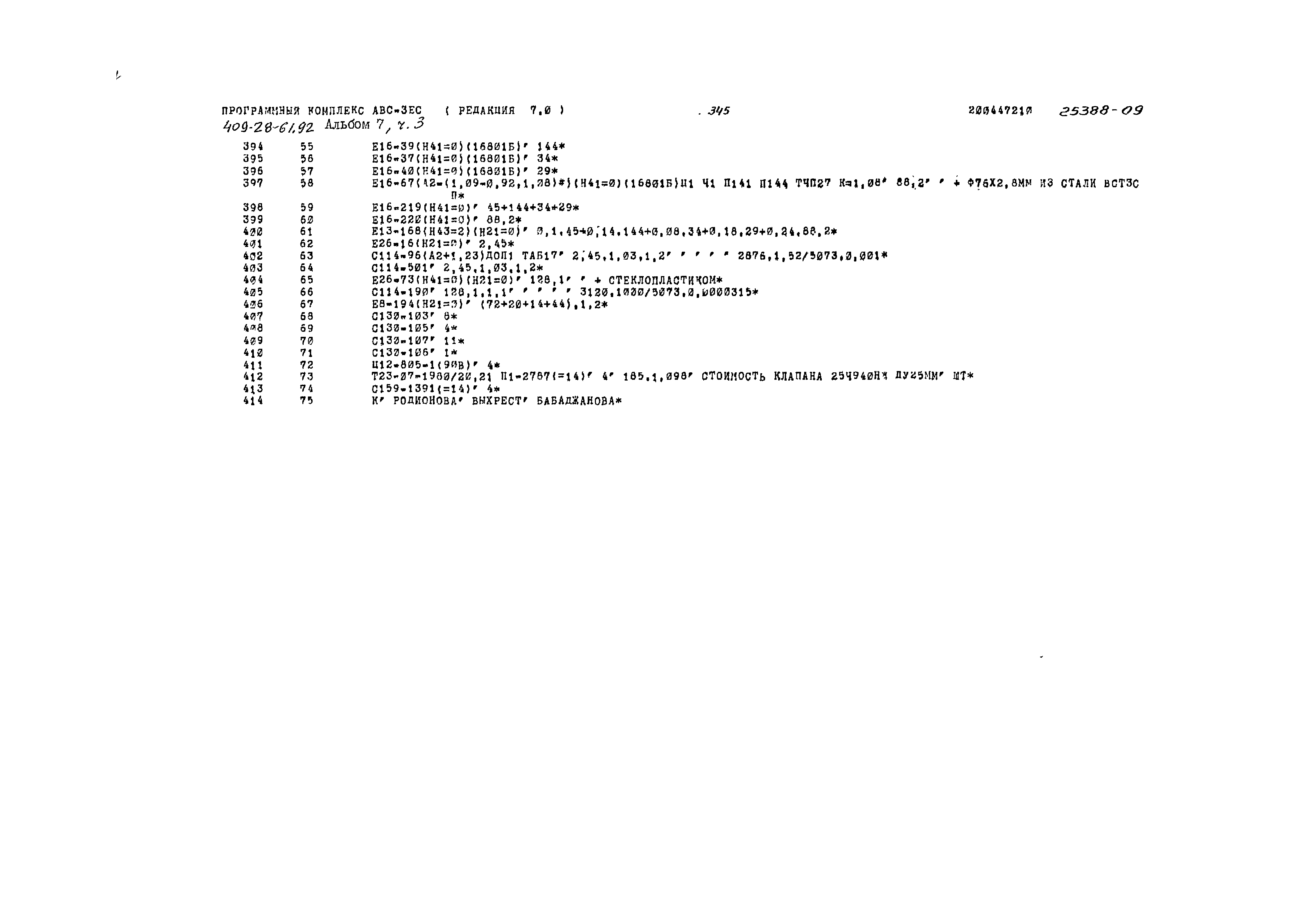 Типовой проект 409-28-61.92