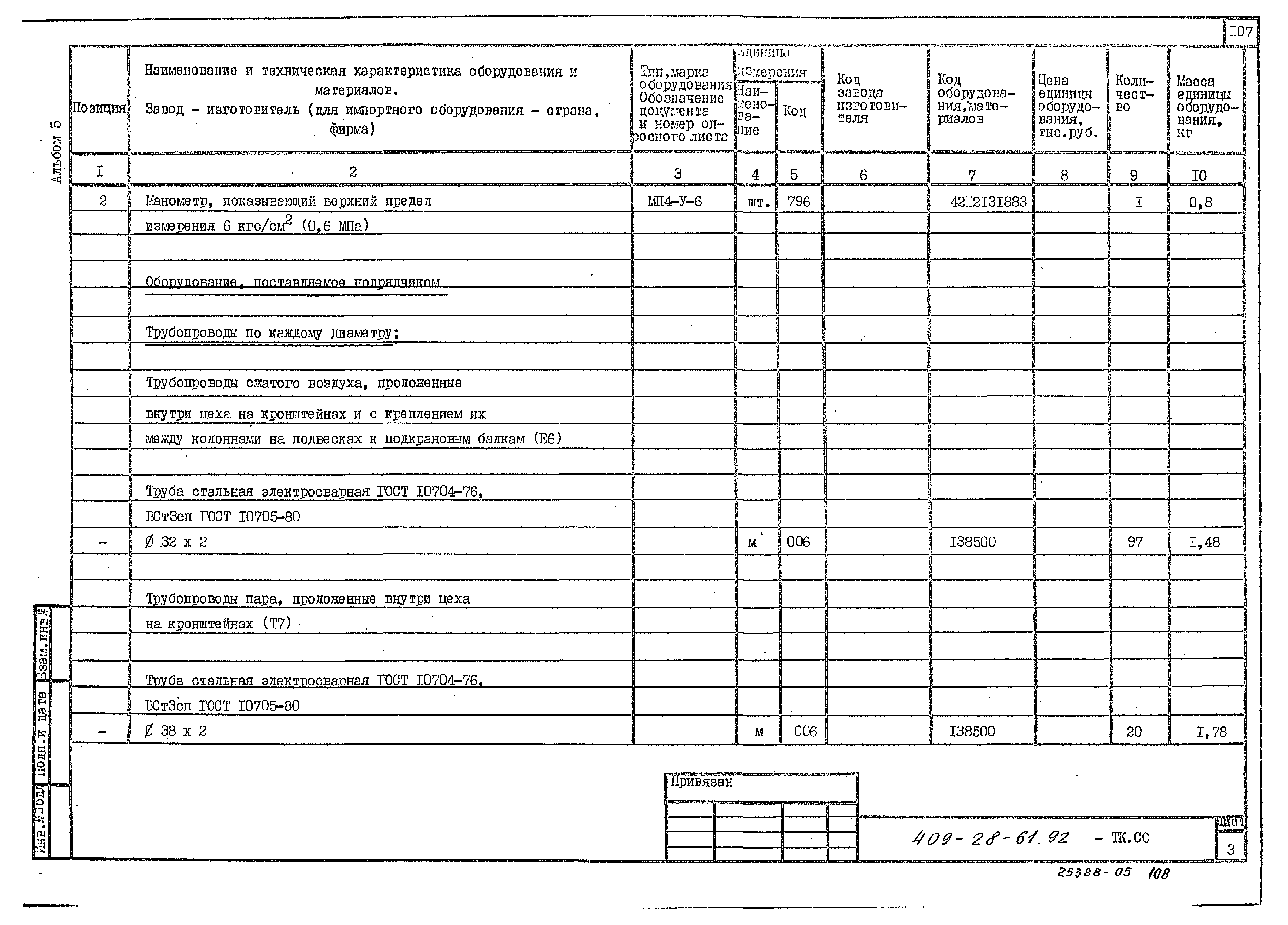 Типовой проект 409-28-61.92