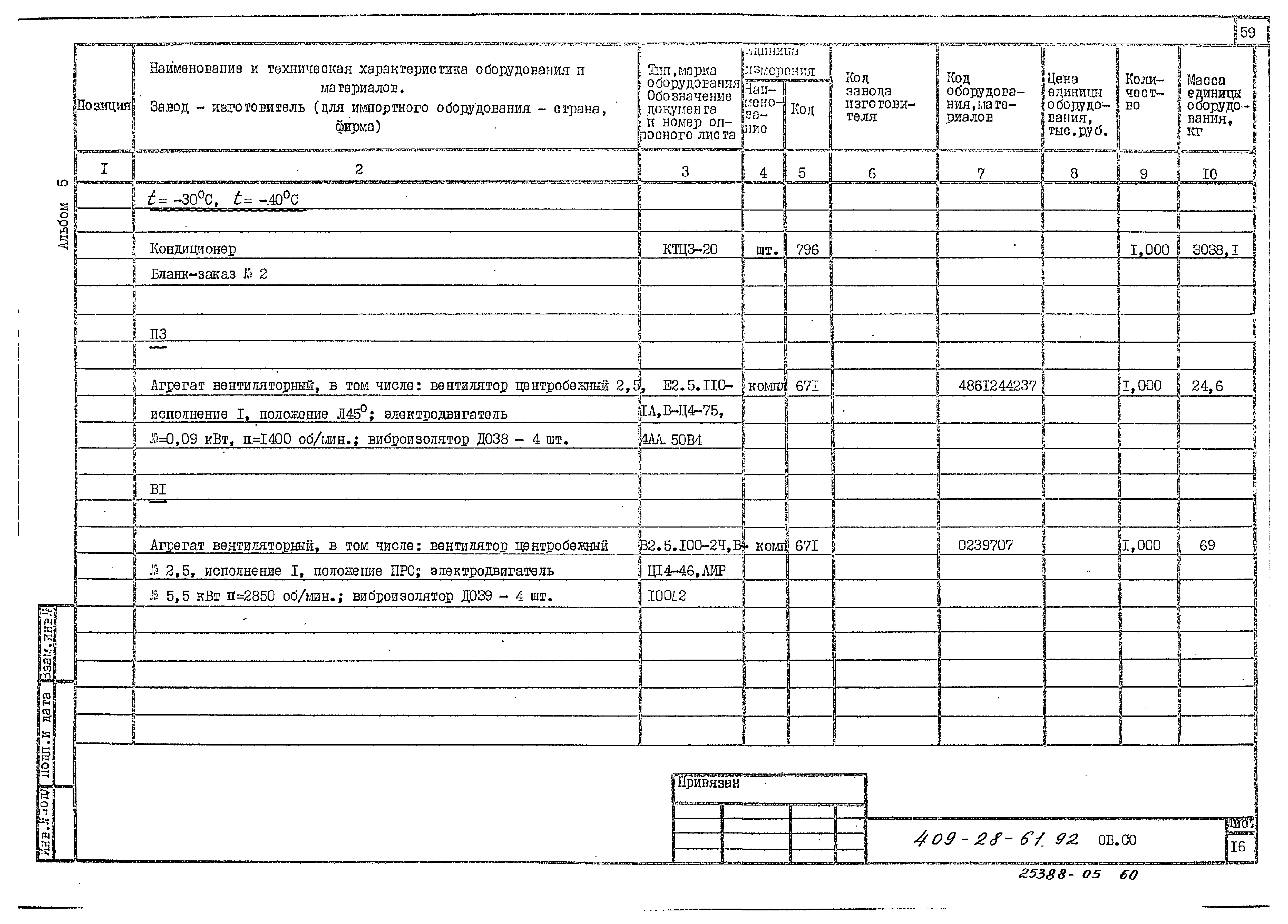 Типовой проект 409-28-61.92