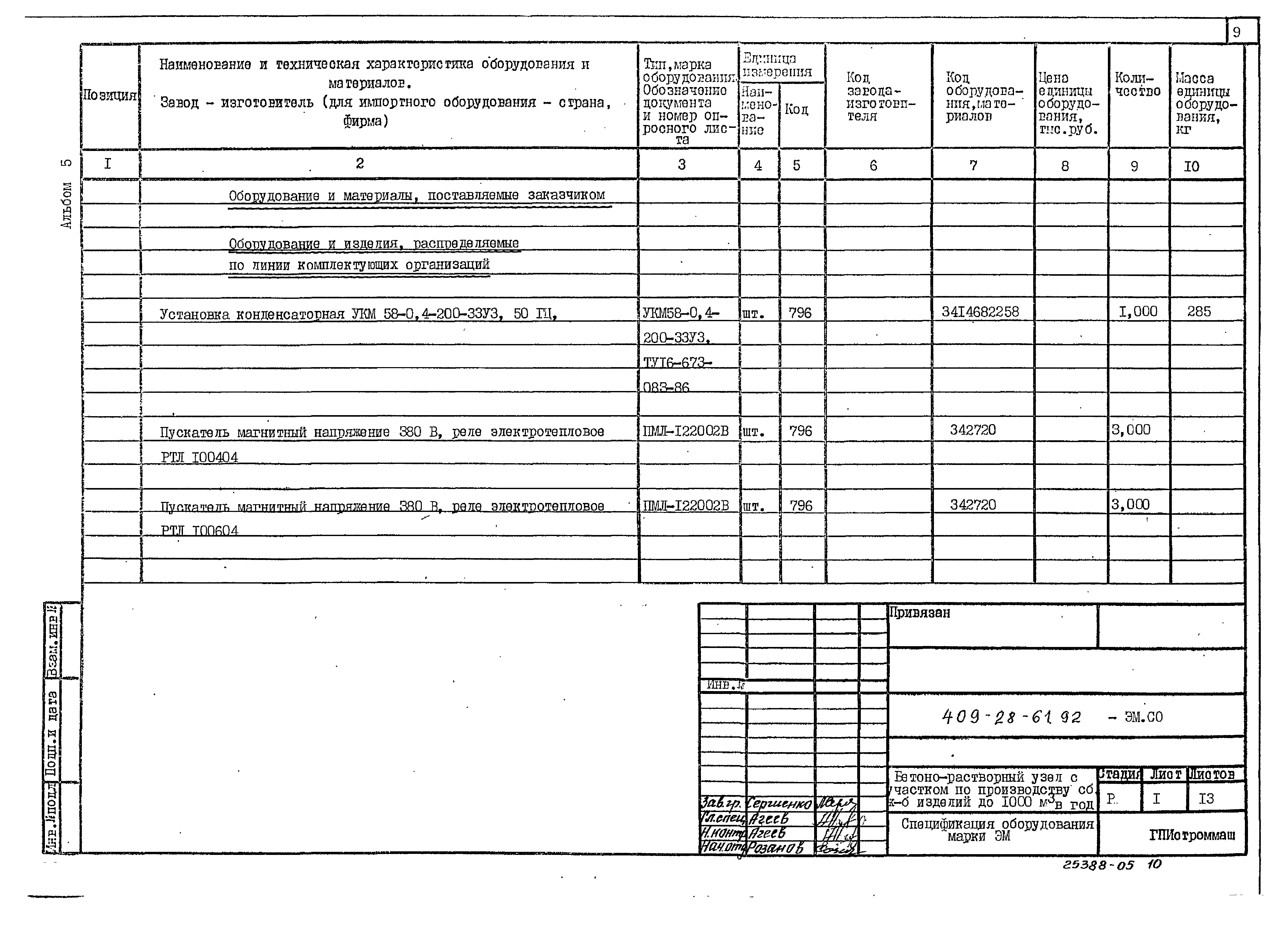 Типовой проект 409-28-61.92