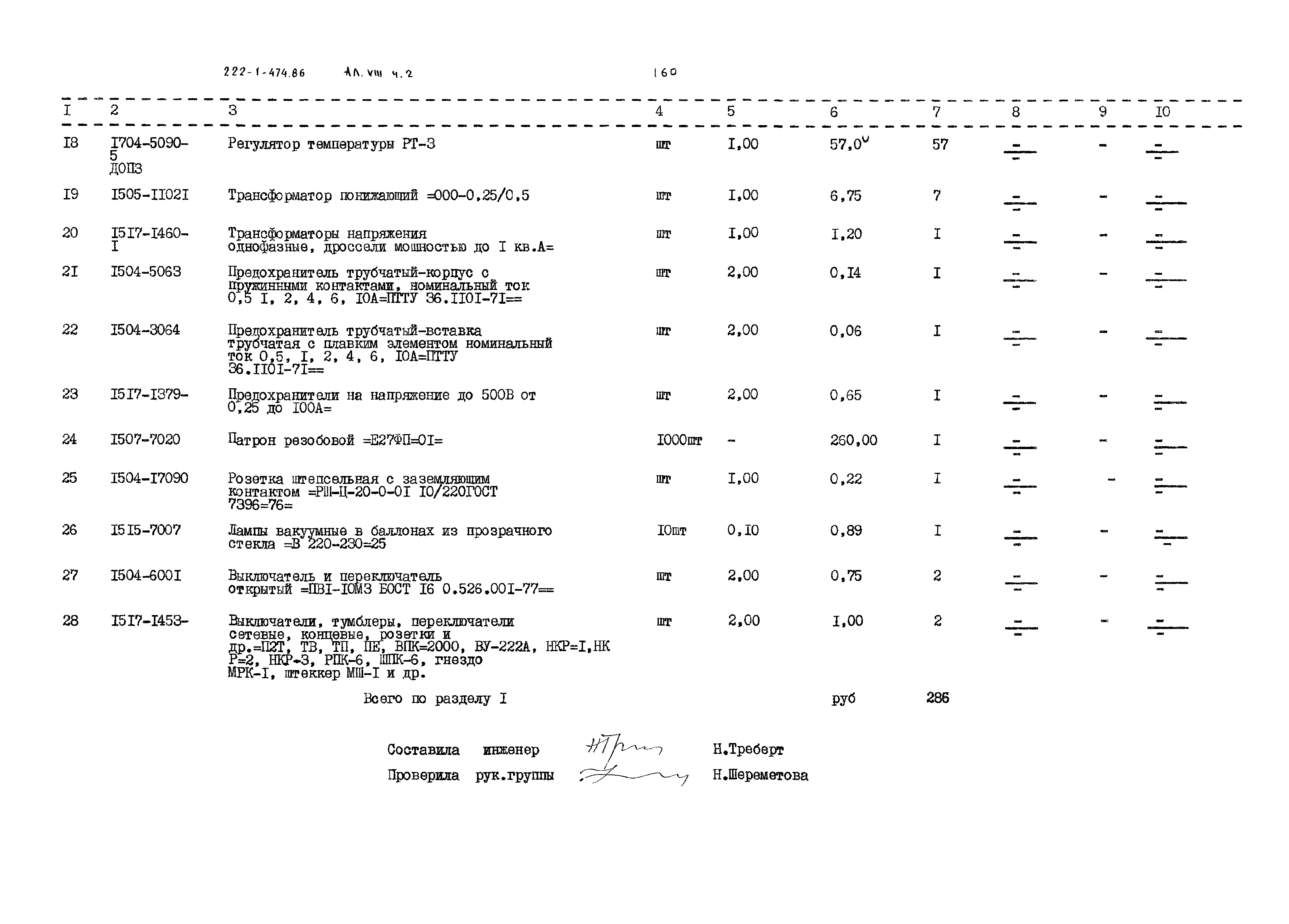 Типовой проект 222-1-474.86