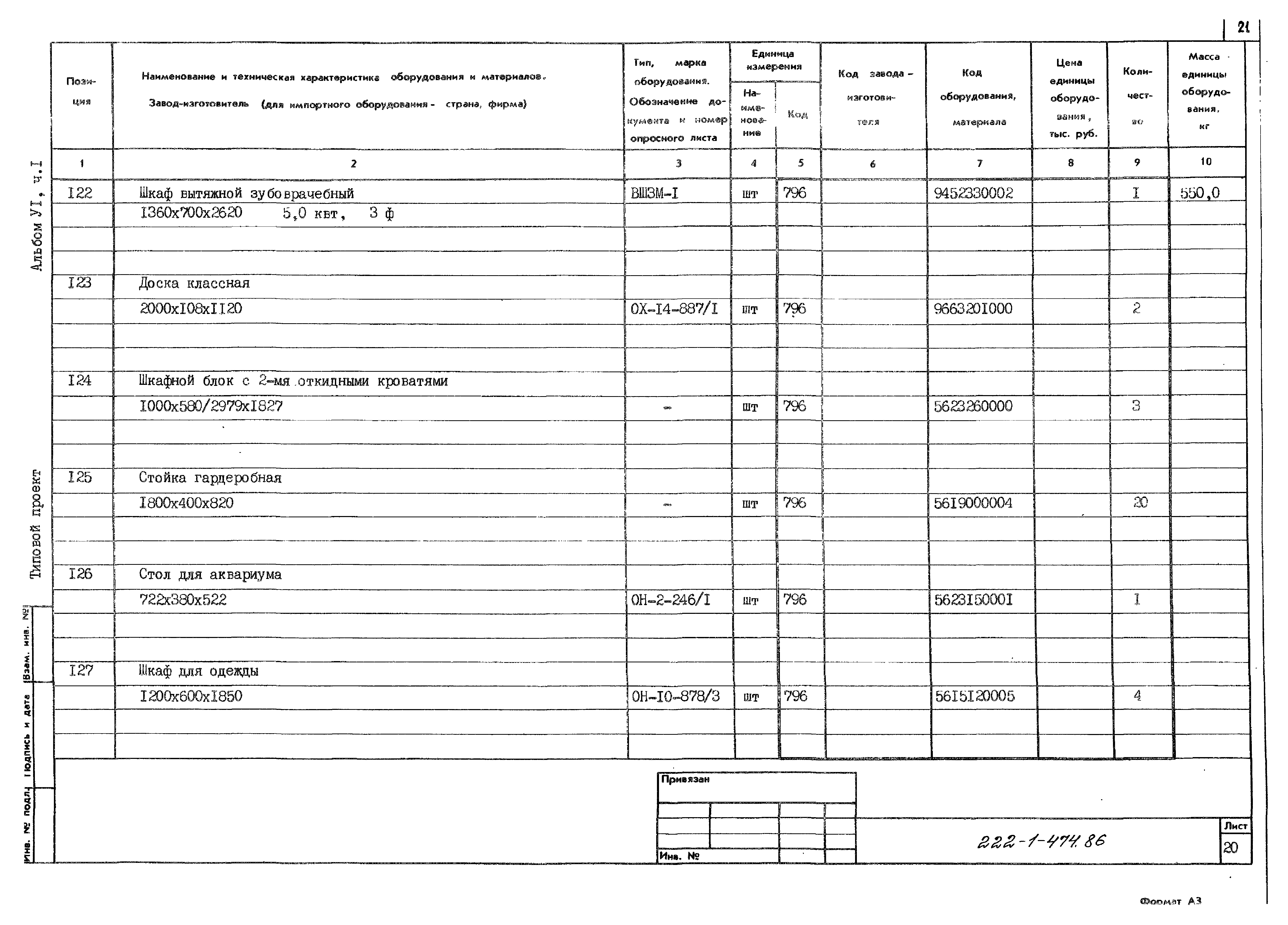 Типовой проект 222-1-474.86