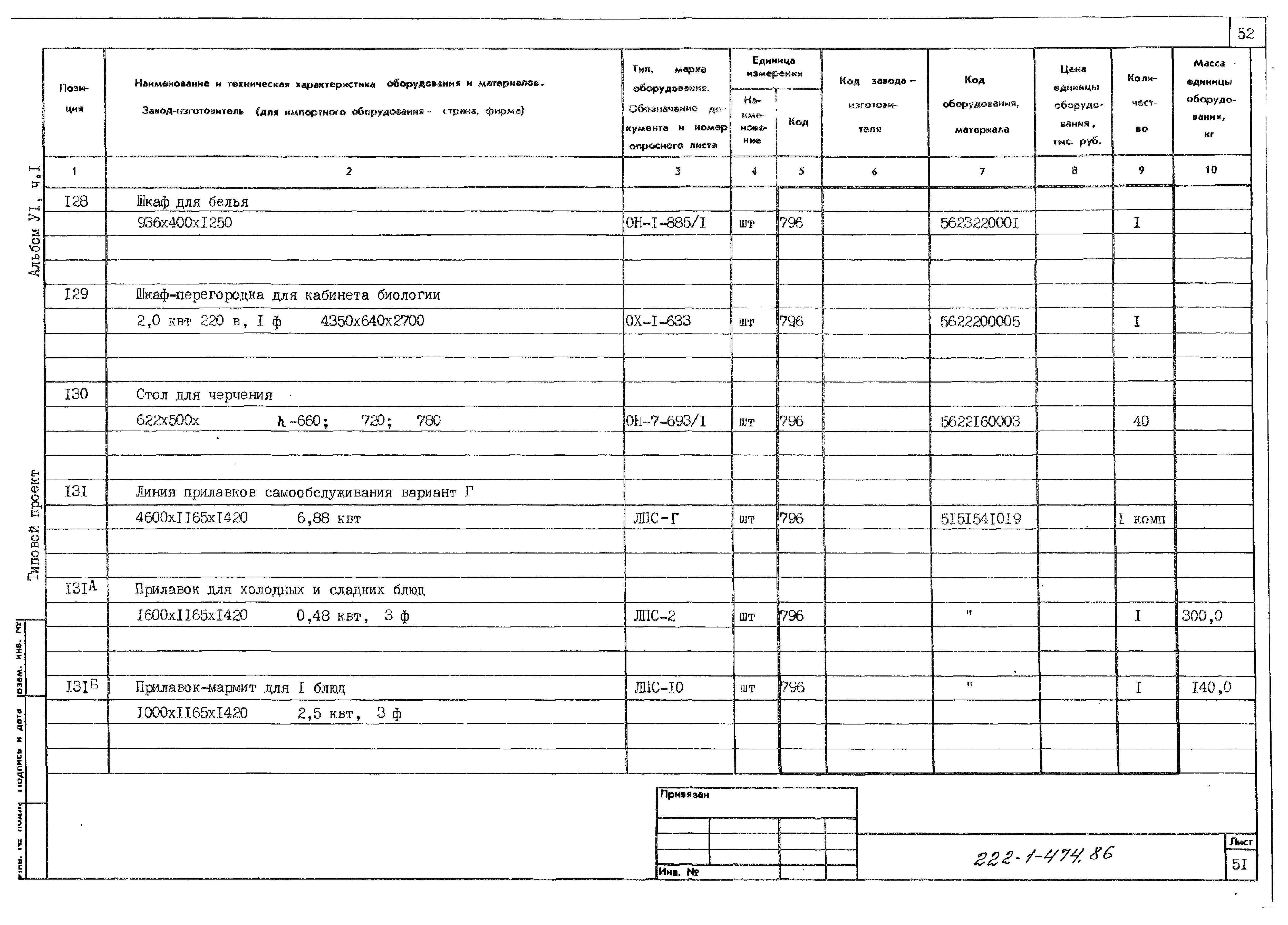 Типовой проект 222-1-474.86