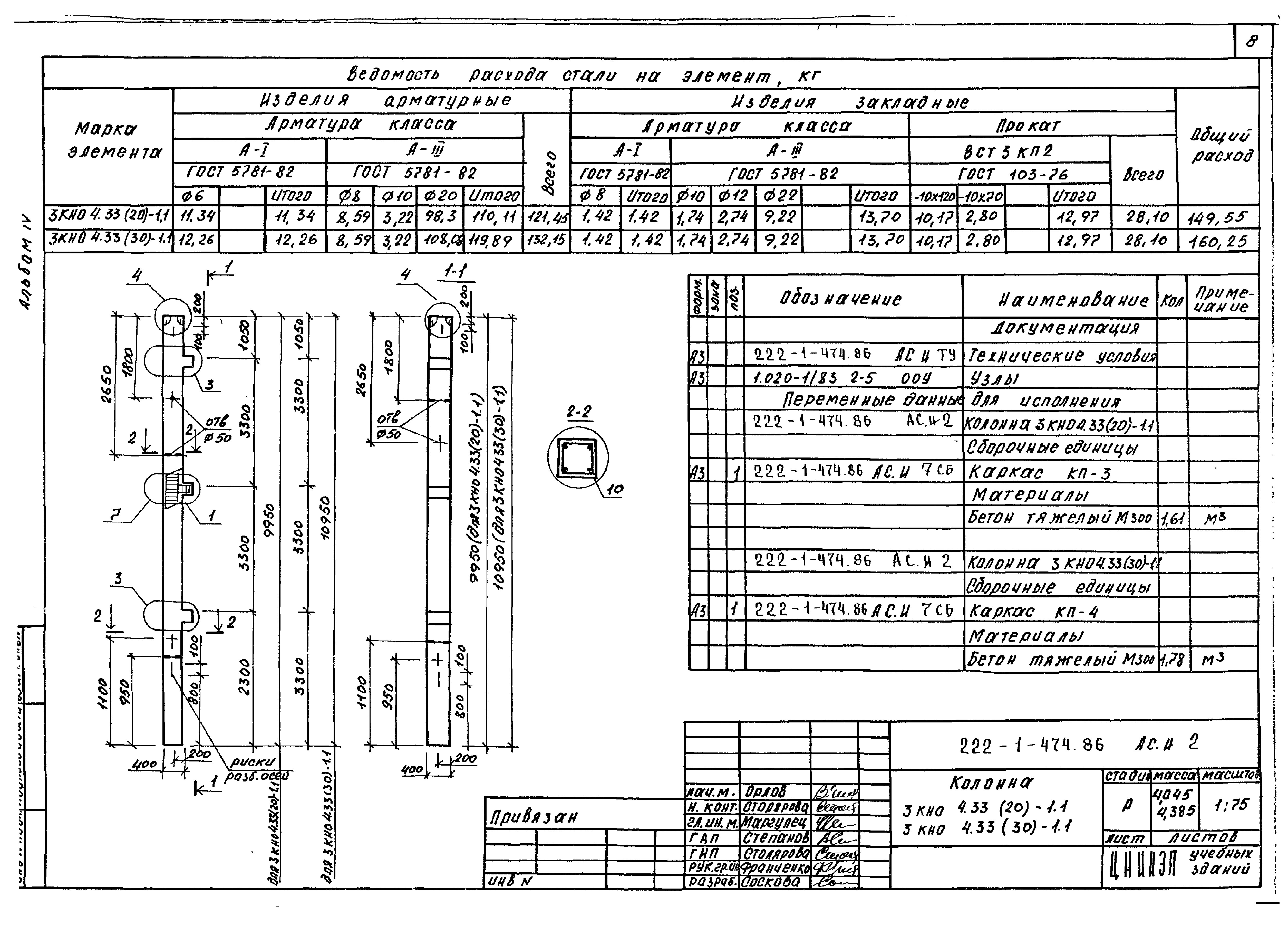 Типовой проект 222-1-474.86