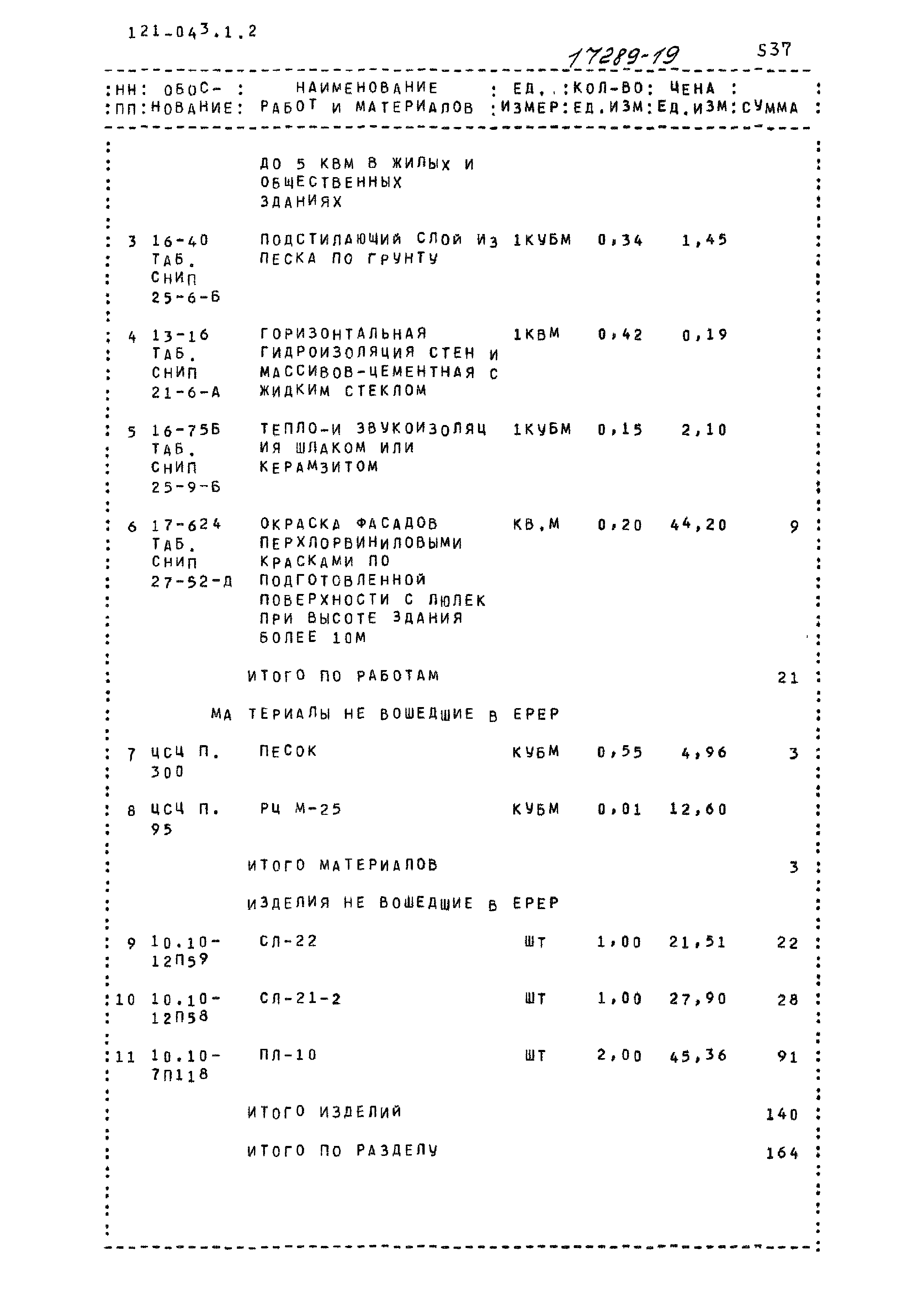 Типовой проект 121-043/1.2