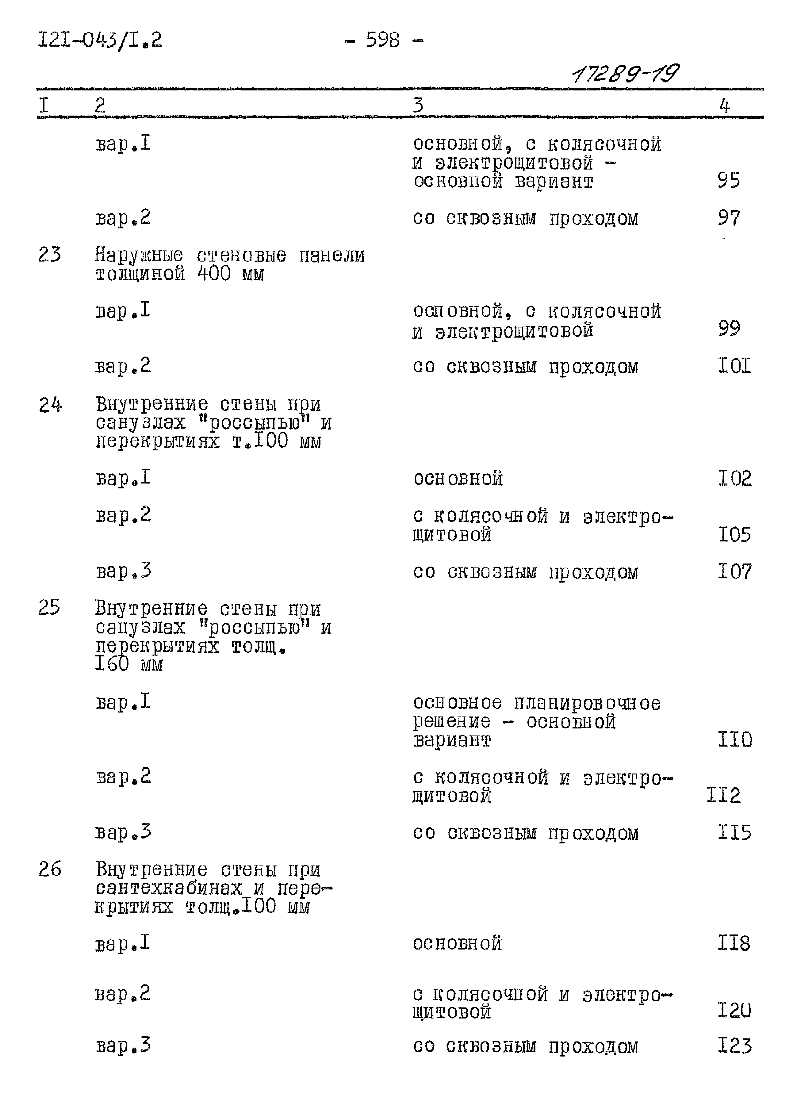 Типовой проект 121-043/1.2